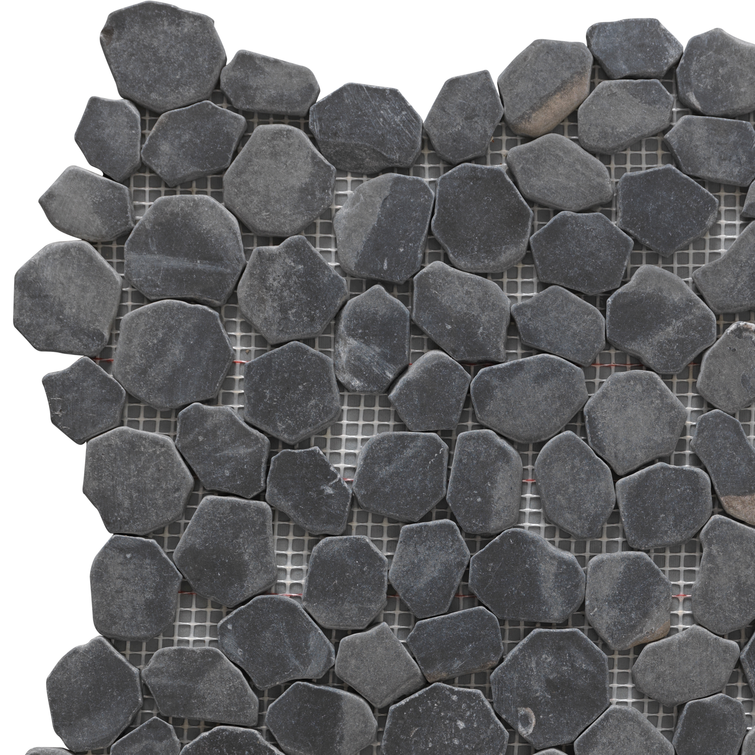 Vertoon produk Sassi | River Dark 30x30 cm van vervaardiger IMSO Ceramiche