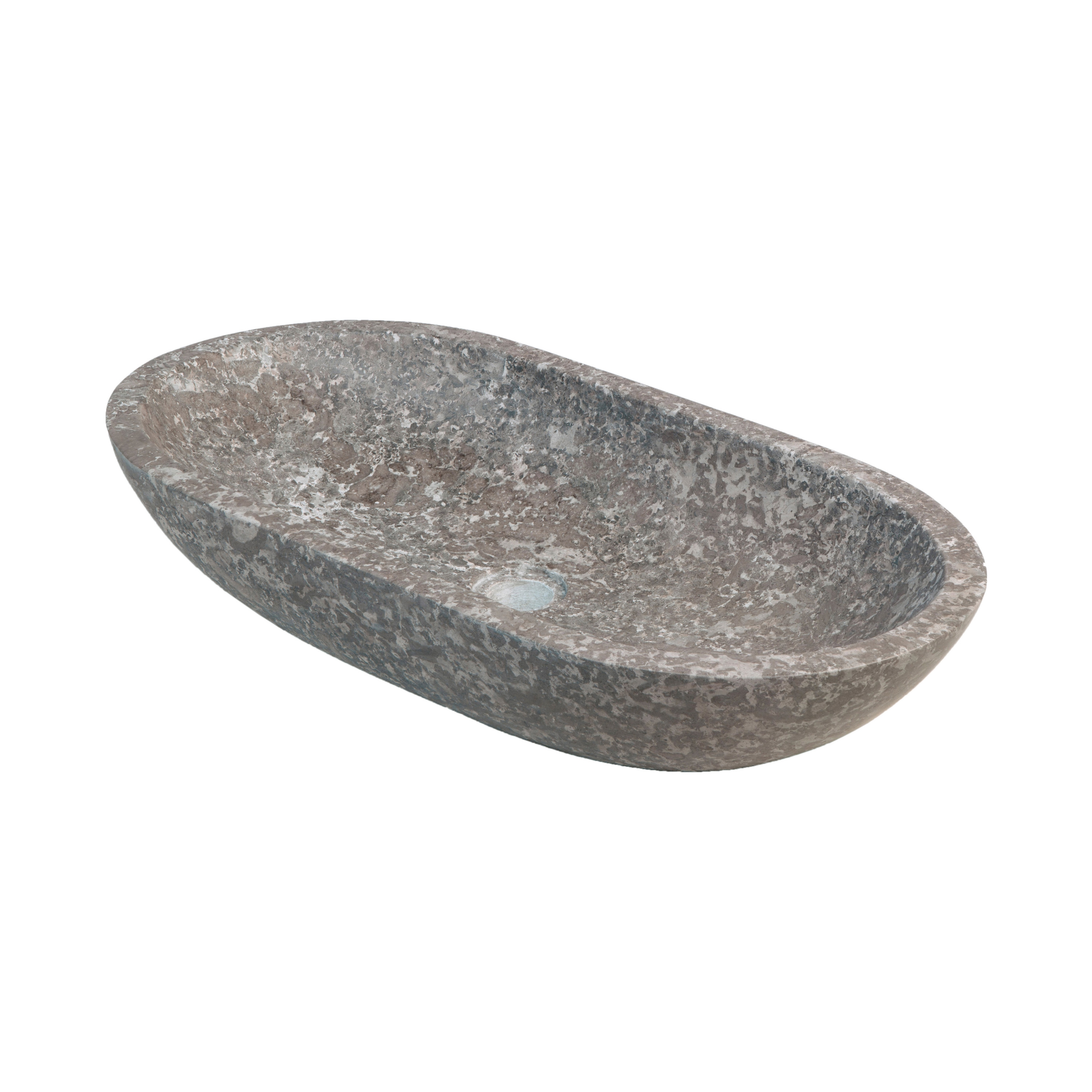 Lavabi | Ovale Fume 70x35 h.15 cm
