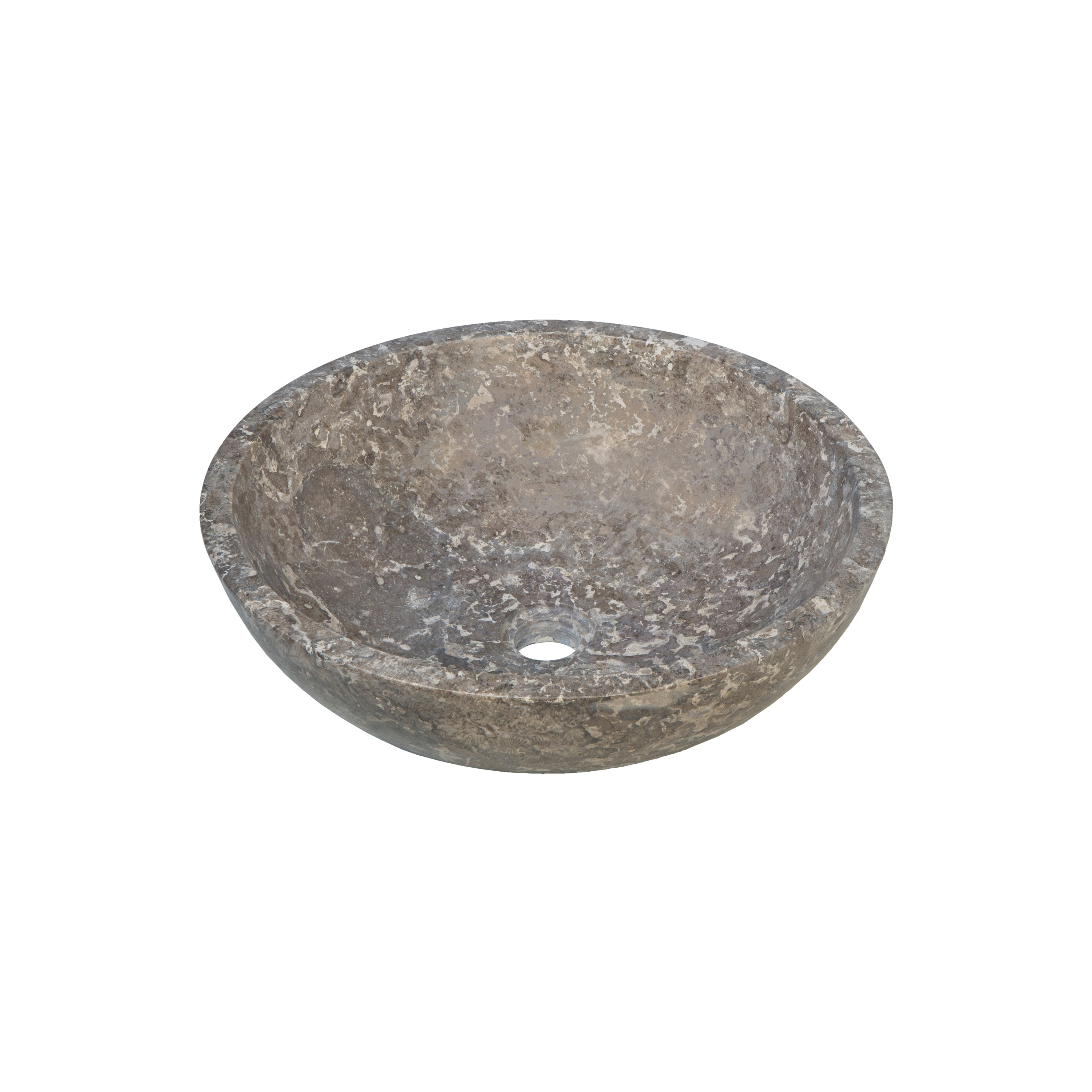 Display product Lavabi | Lavabo Tondo Antracite d.45 h.15 cm from manufacturer IMSO Ceramiche