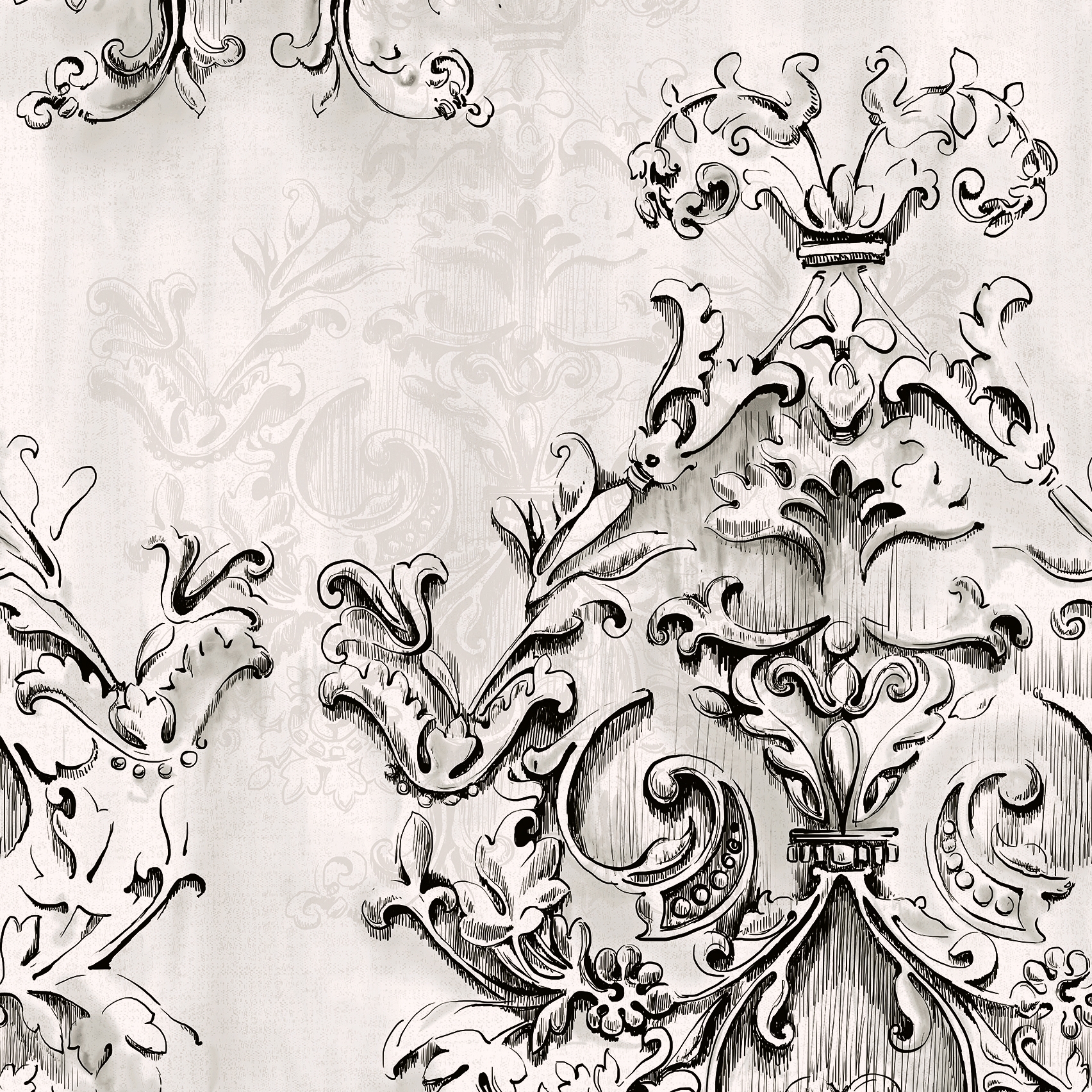 Mostra il prodotto Canvas Arabesque Cotton del produttore Desvres Ariana