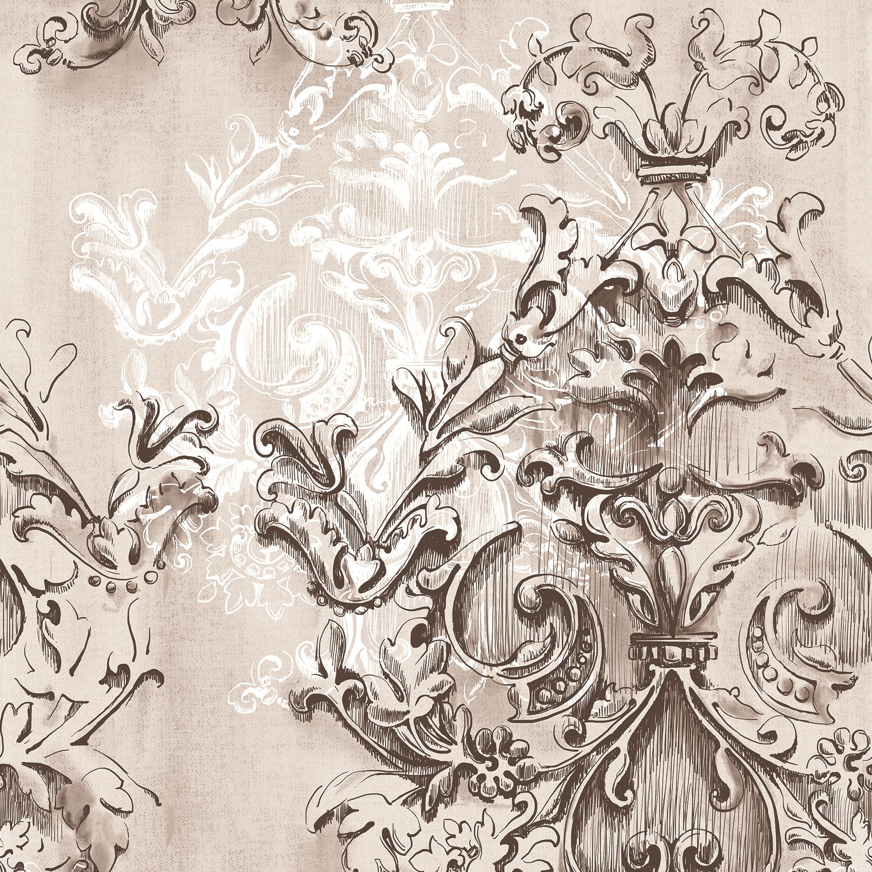 Mostra il prodotto Canvas Arabesque Beige del produttore Desvres Ariana