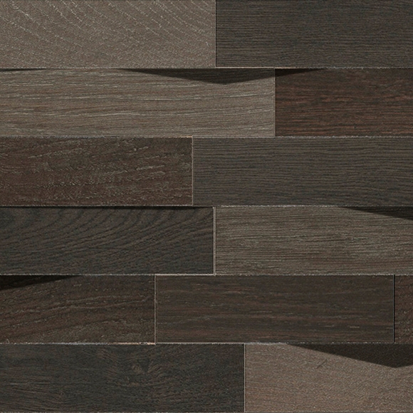 Vertoon produk Les Bois | Batonnet 3D Mix Dark van vervaardiger Kronos Ceramiche