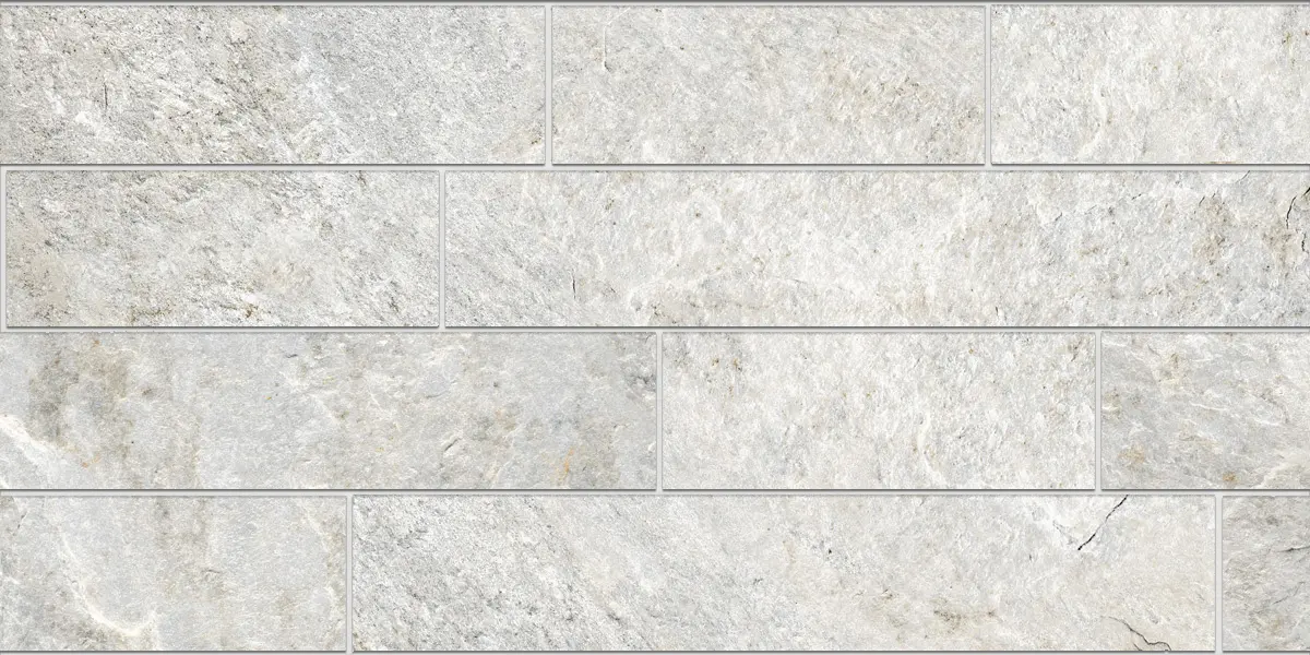 Kronos Ceramiche - Rocks | Brick Silver White