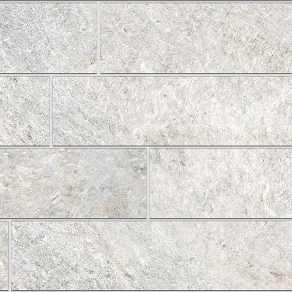 Display product Rocks | Brick Silver White from manufacturer Kronos Ceramiche