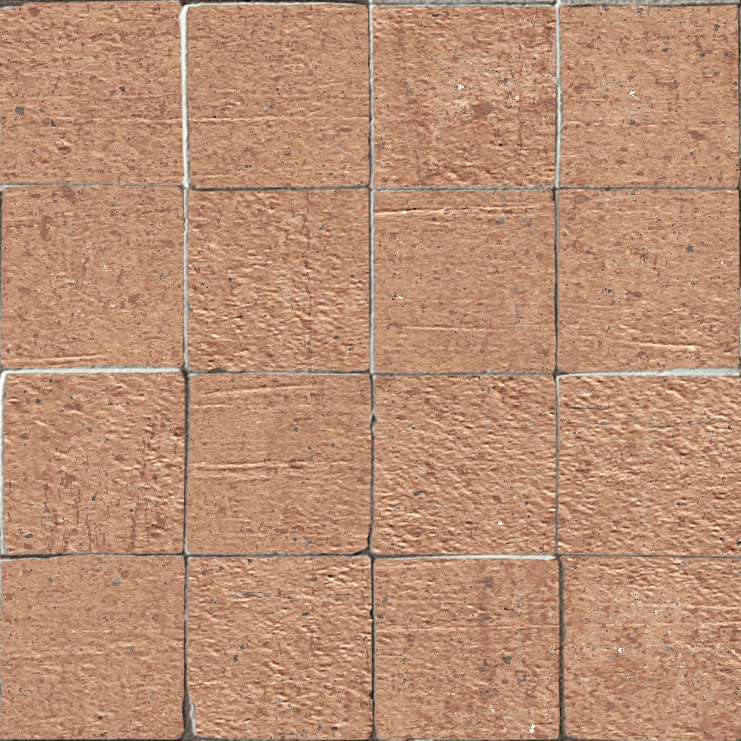 Display product Terra Crea | Mosaico 30x30 Mattone from manufacturer Kronos Ceramiche