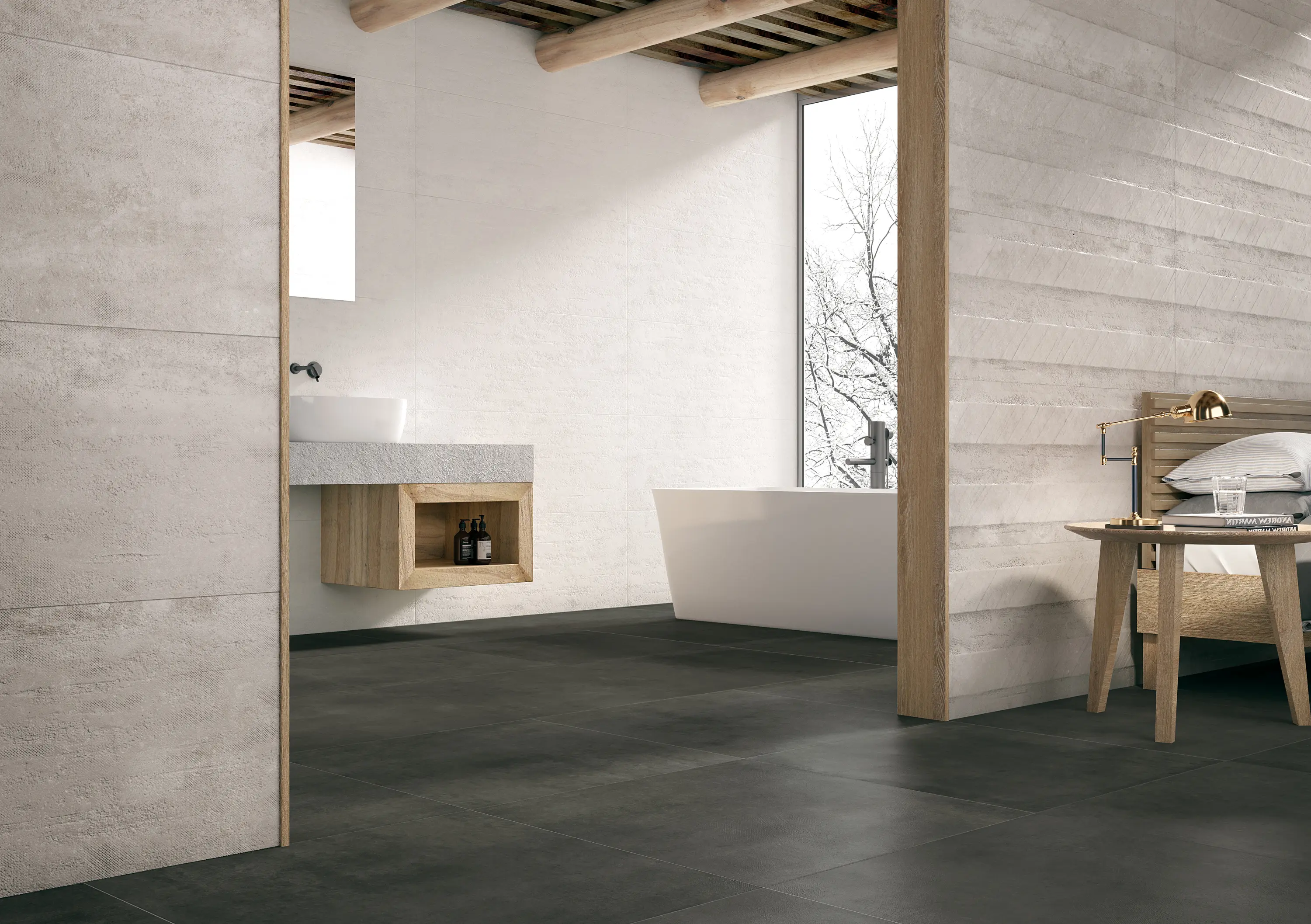Grespania Ceramica - Texture | Spatula Blanco