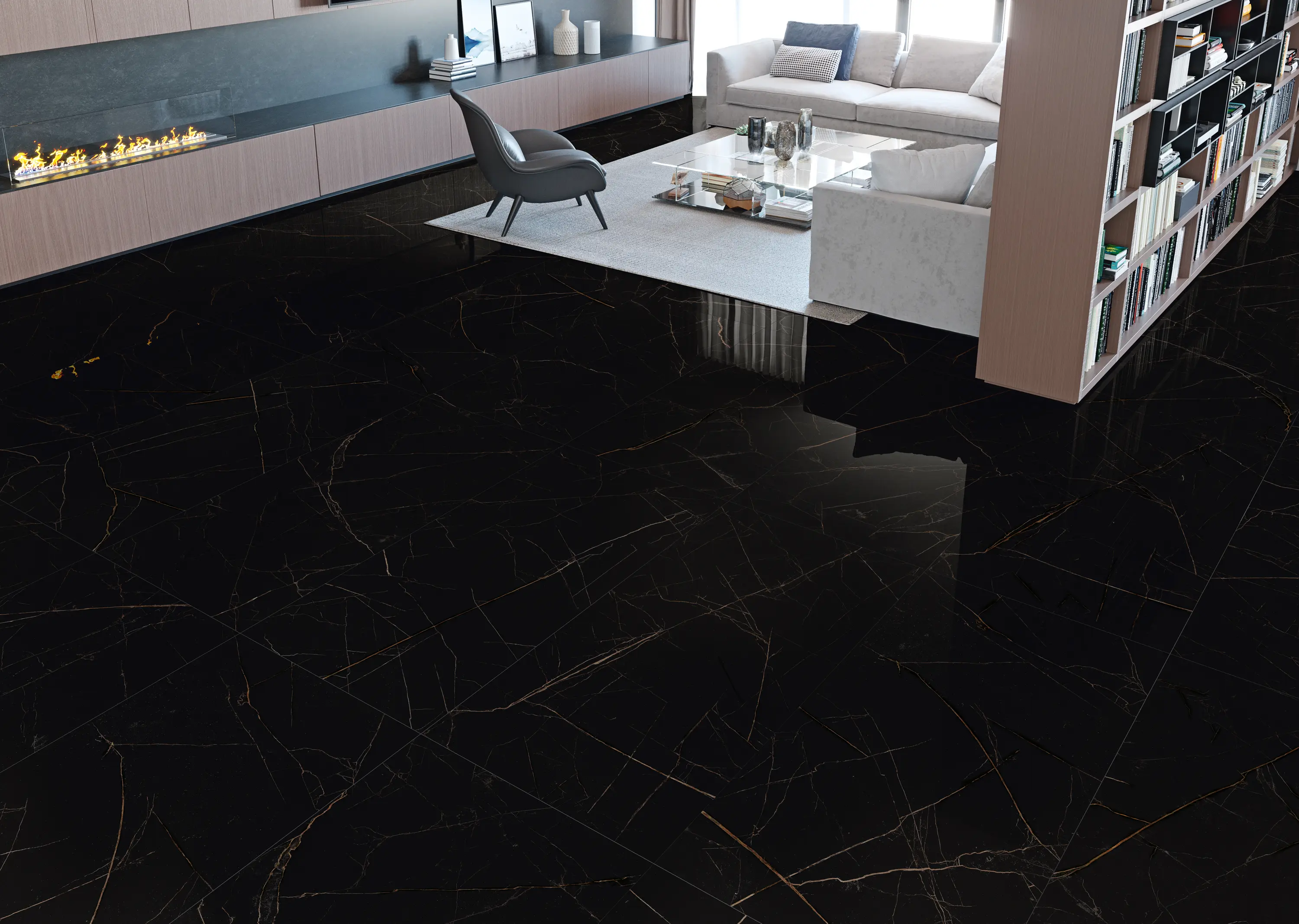 Grespania Ceramica - Nero Ardi