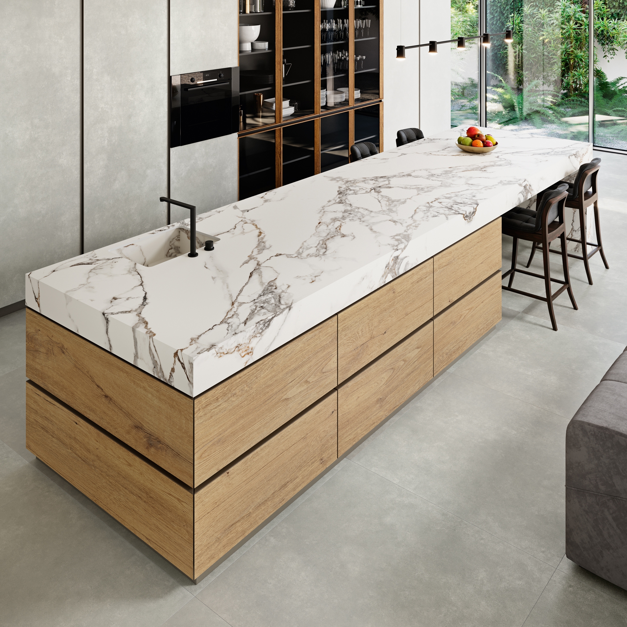 Display product Calacata Vaglie | White - COVERLAM TOP from manufacturer Grespania Ceramica