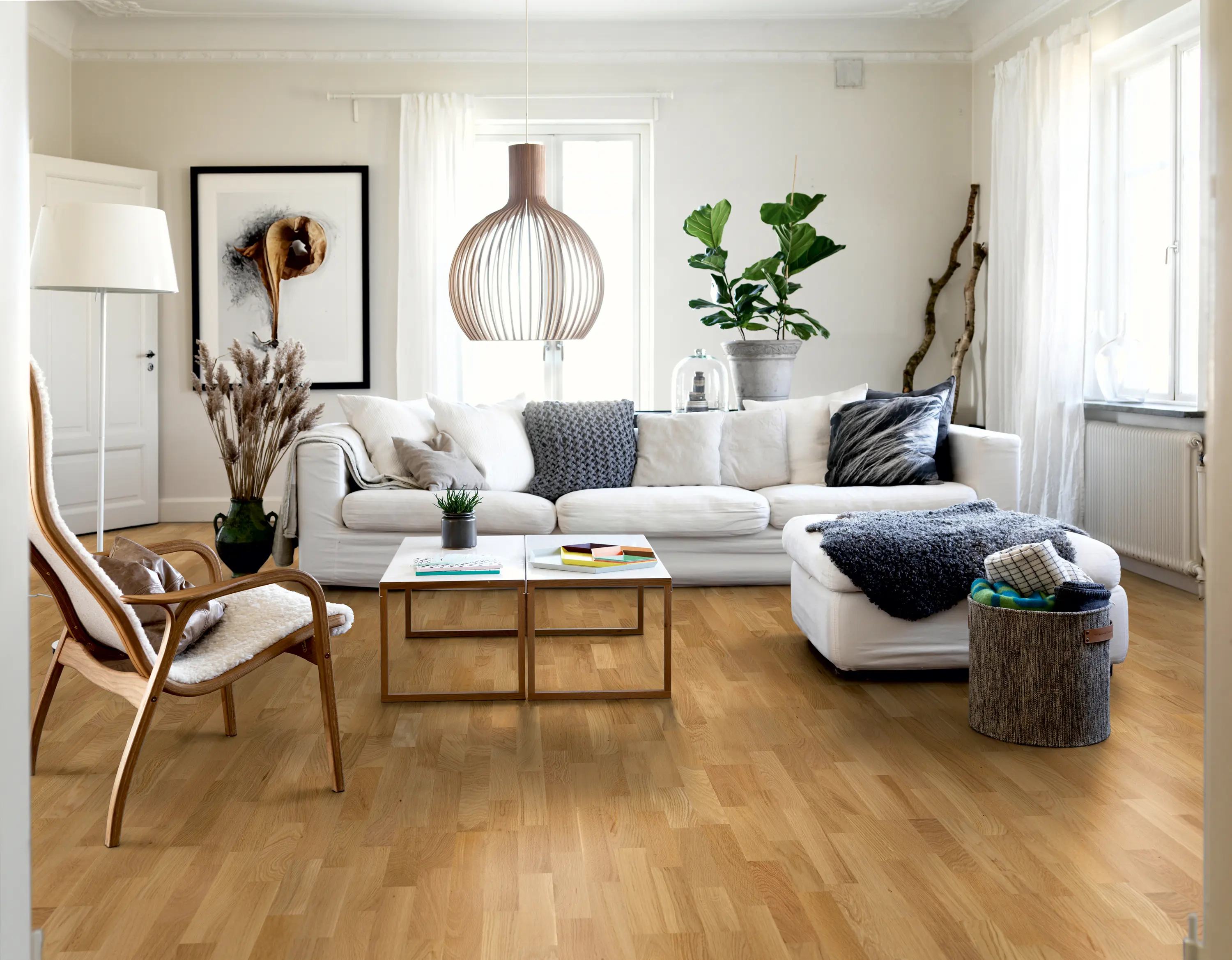 Pergo - Värmdö scandinavian ash 3-strip