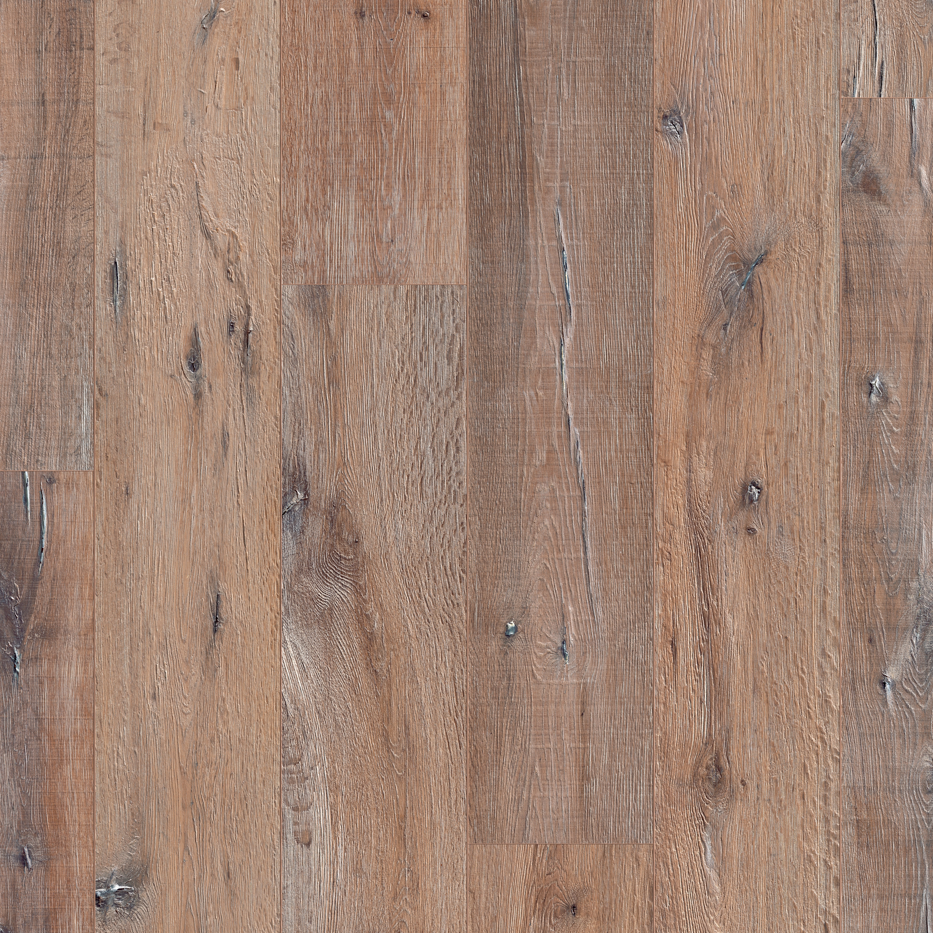 Display product Long Plank reclaimed brown oak from manufacturer Pergo