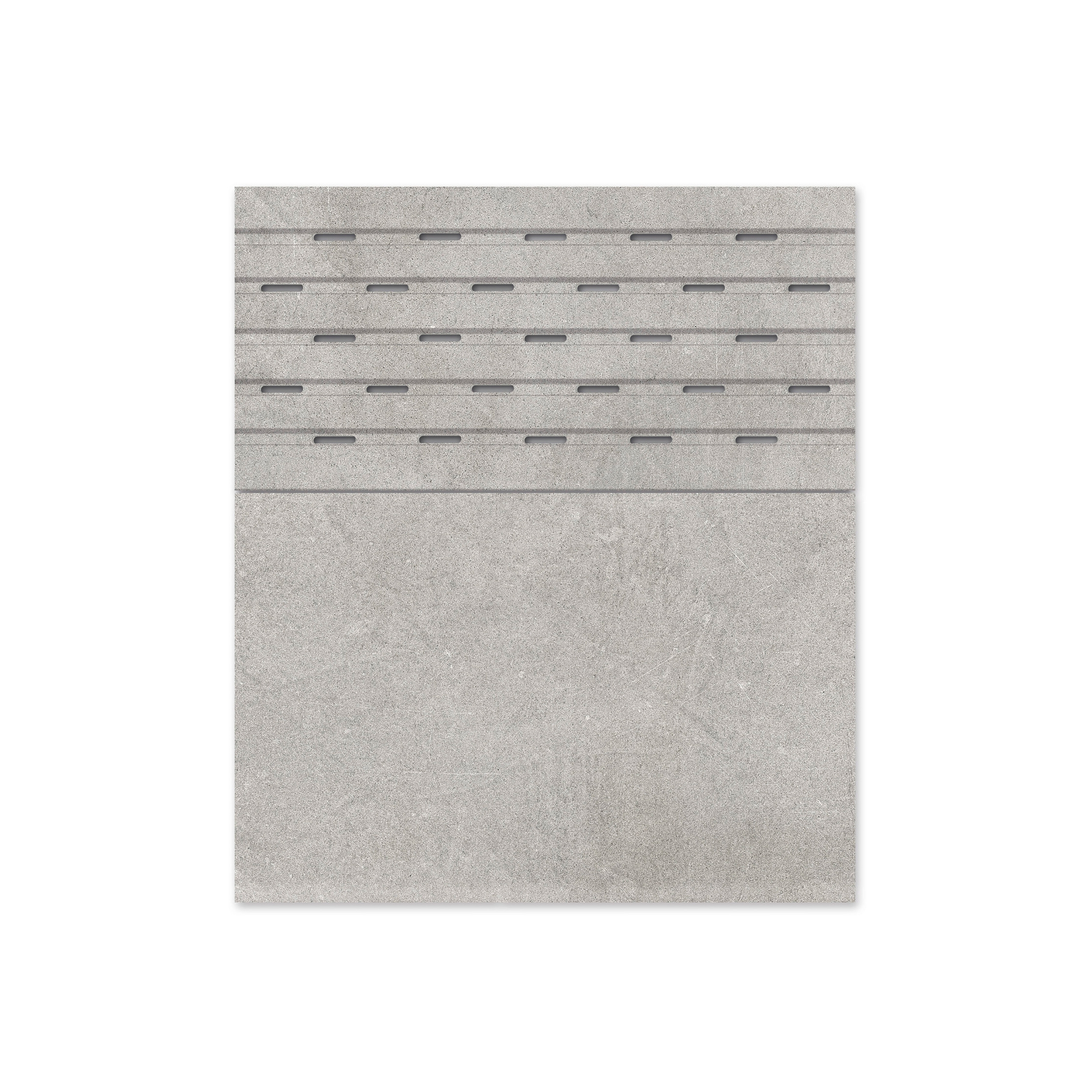 Display product Creta edge and drain grate RJ67 Cements Smoke from manufacturer Cerámica Mayor