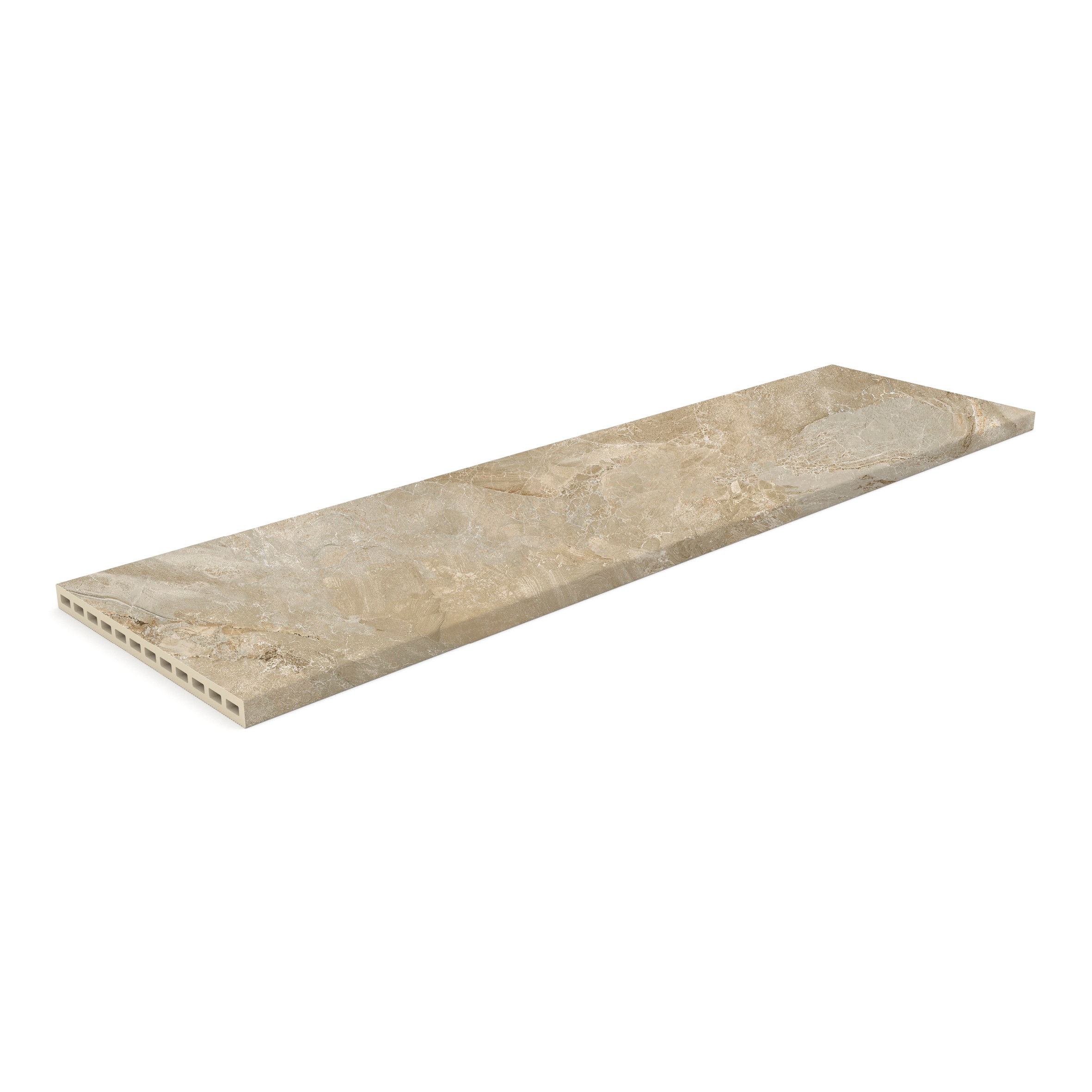 Display product Sea Rock Caramel full step from manufacturer Cerámica Mayor