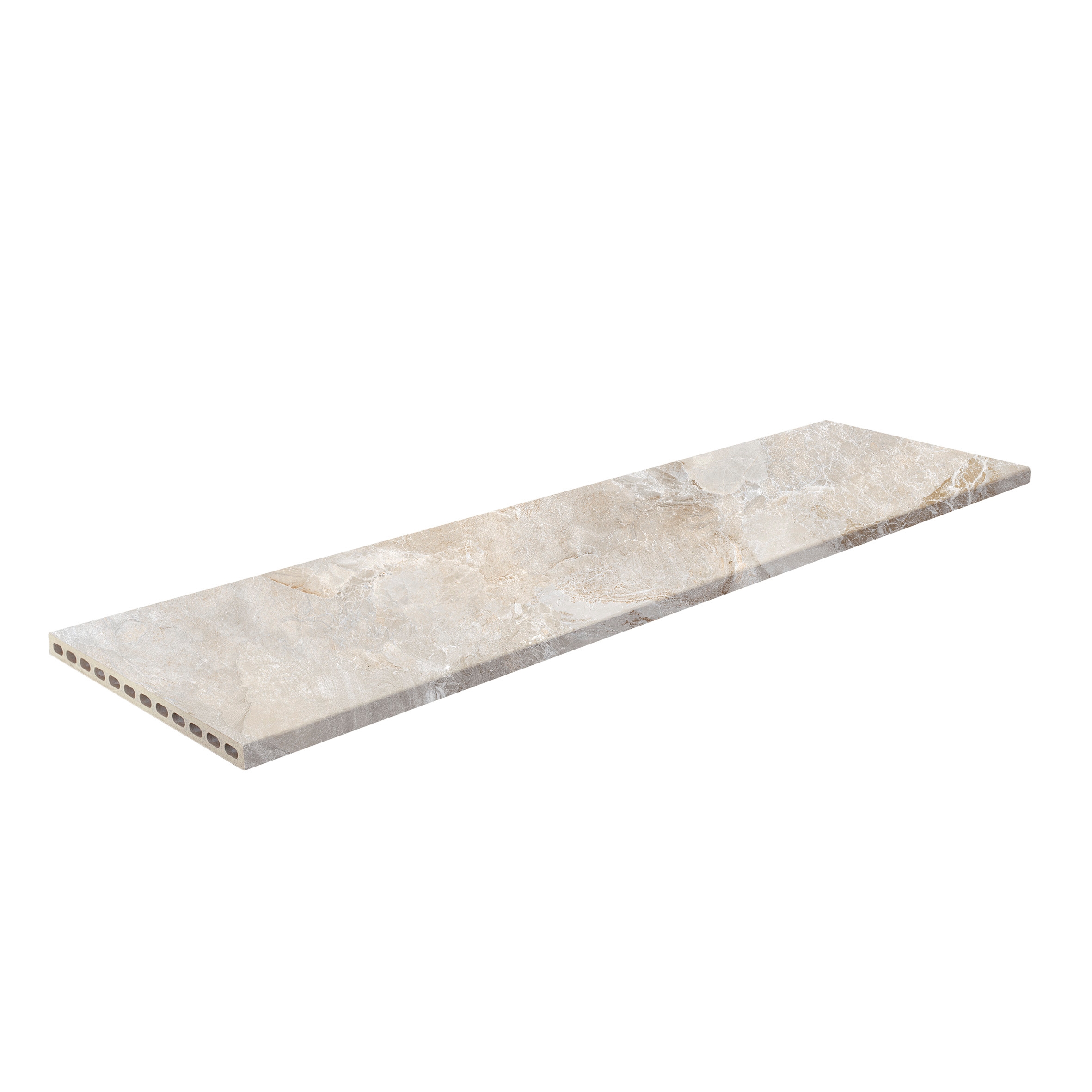 Display product Sea Rock Marfil full step from manufacturer Cerámica Mayor