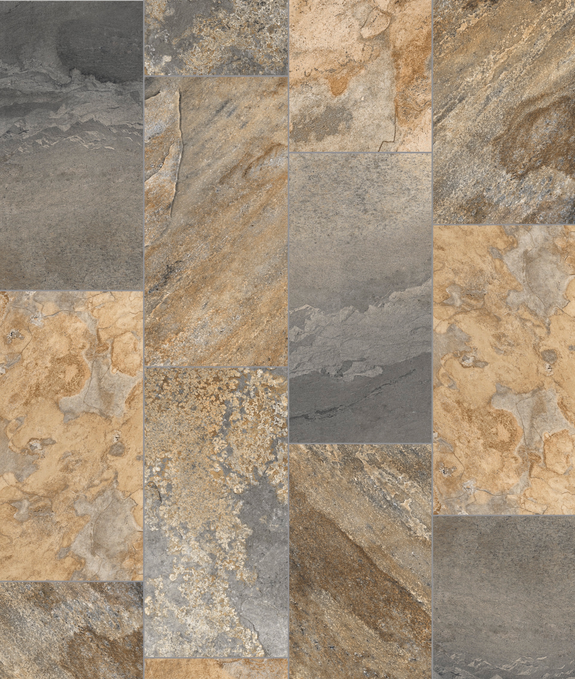 Vertoon produk Cupira Multi 37.5x75 format van vervaardiger Cerámica Mayor