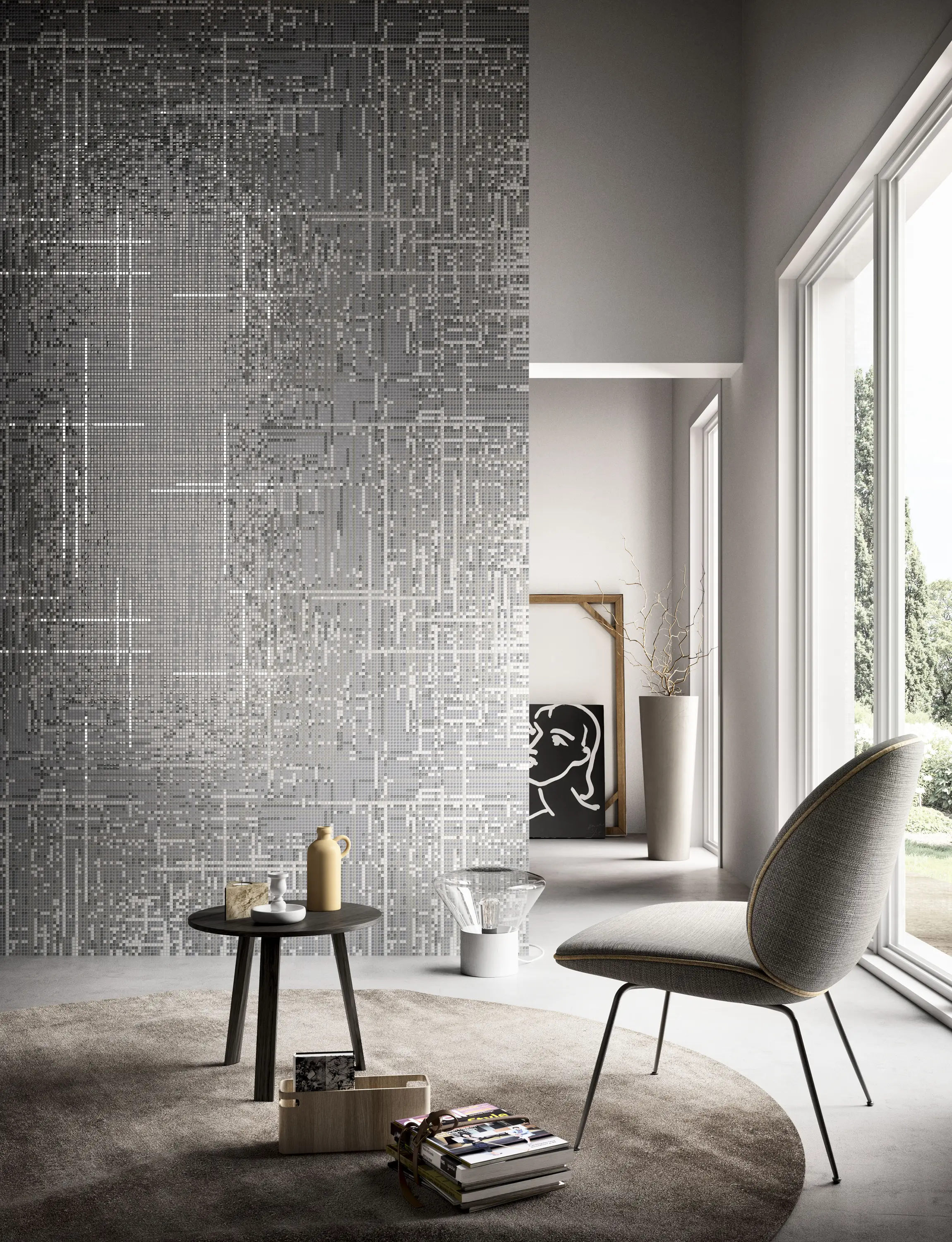 Mosaico+ - Fabric Brown