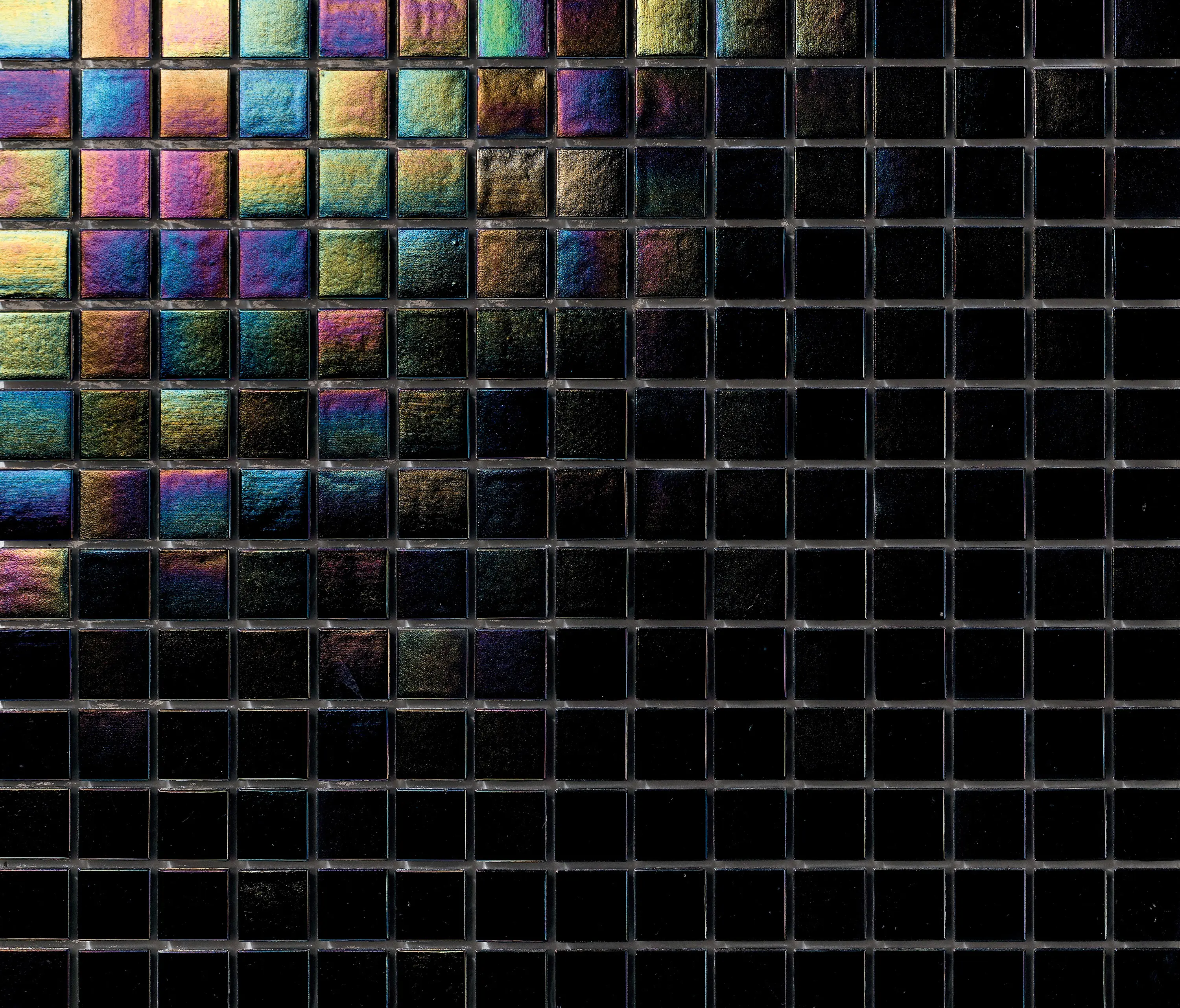 Mosaico+ - Perle 20x20 Nero