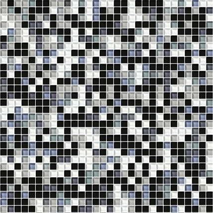 Display product Sfumature 10x10 Acciaio from manufacturer Mosaico+