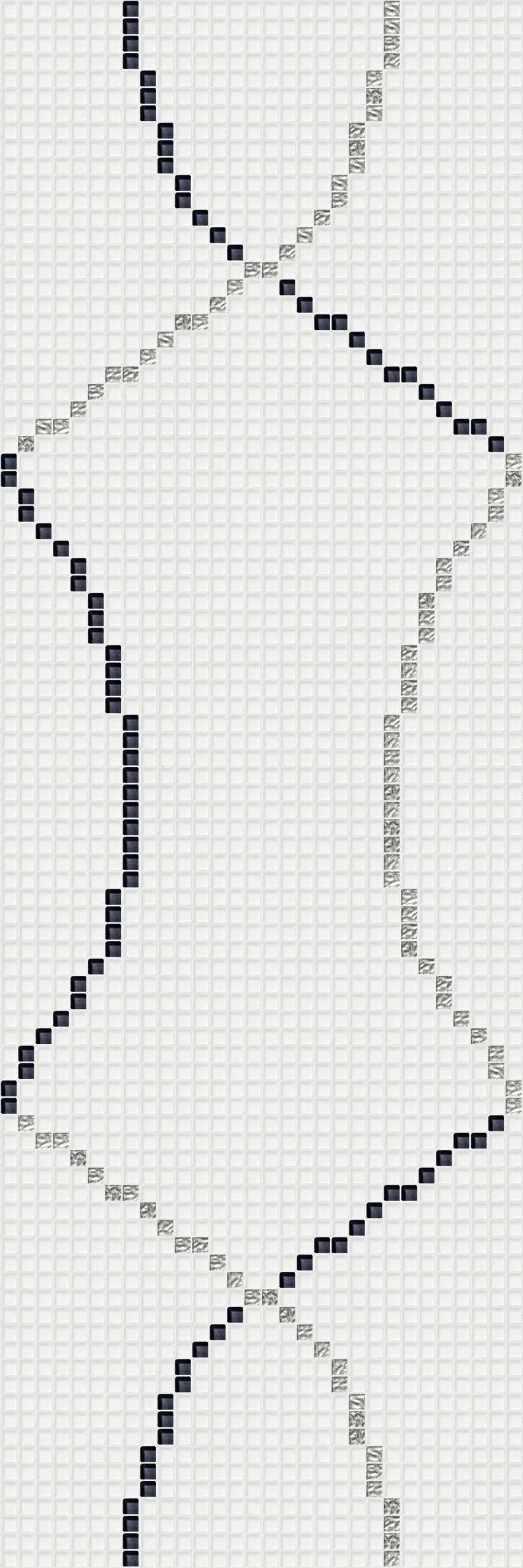 Mosaico+ - Loop White Silver