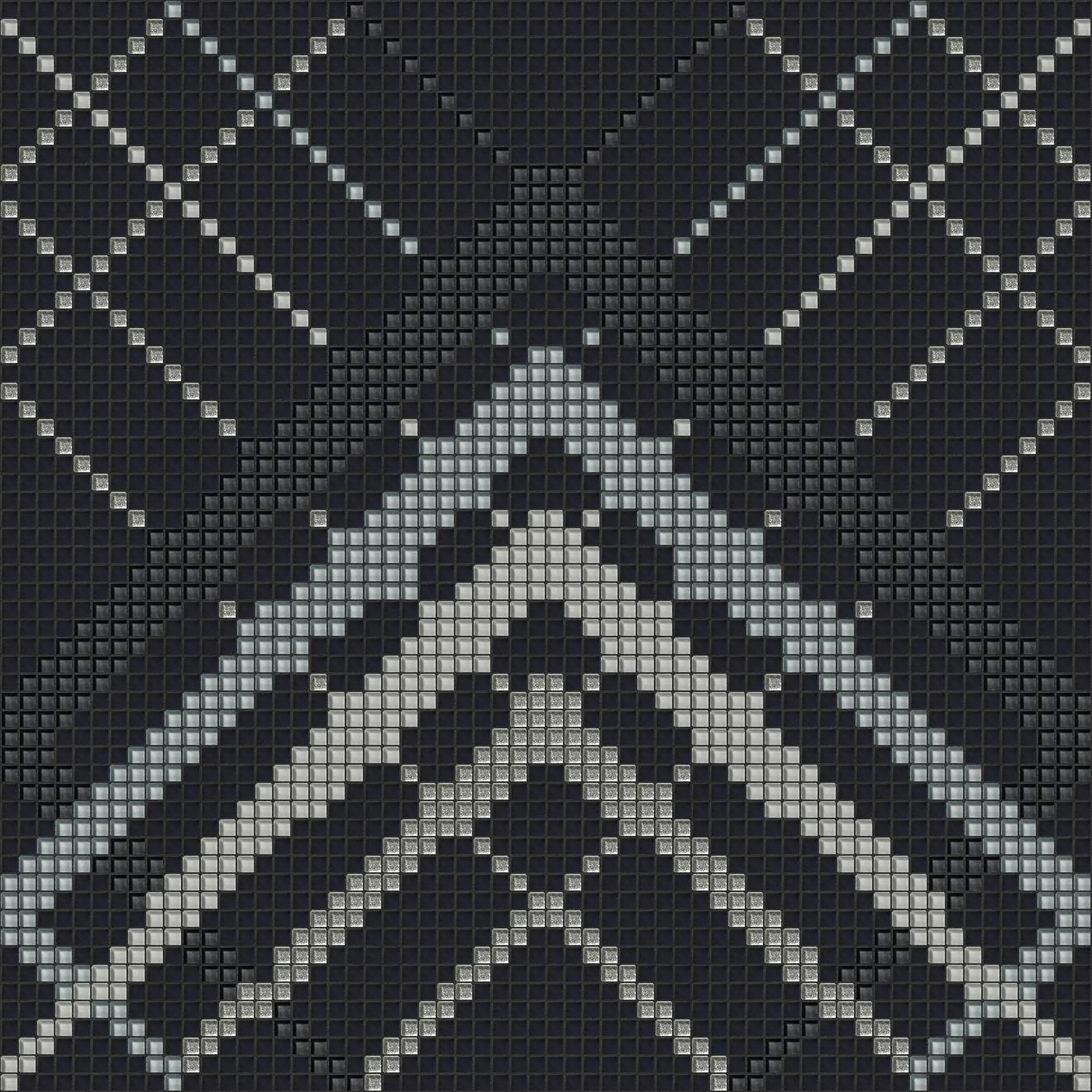 Mosaico+ - Overlap Black Silver