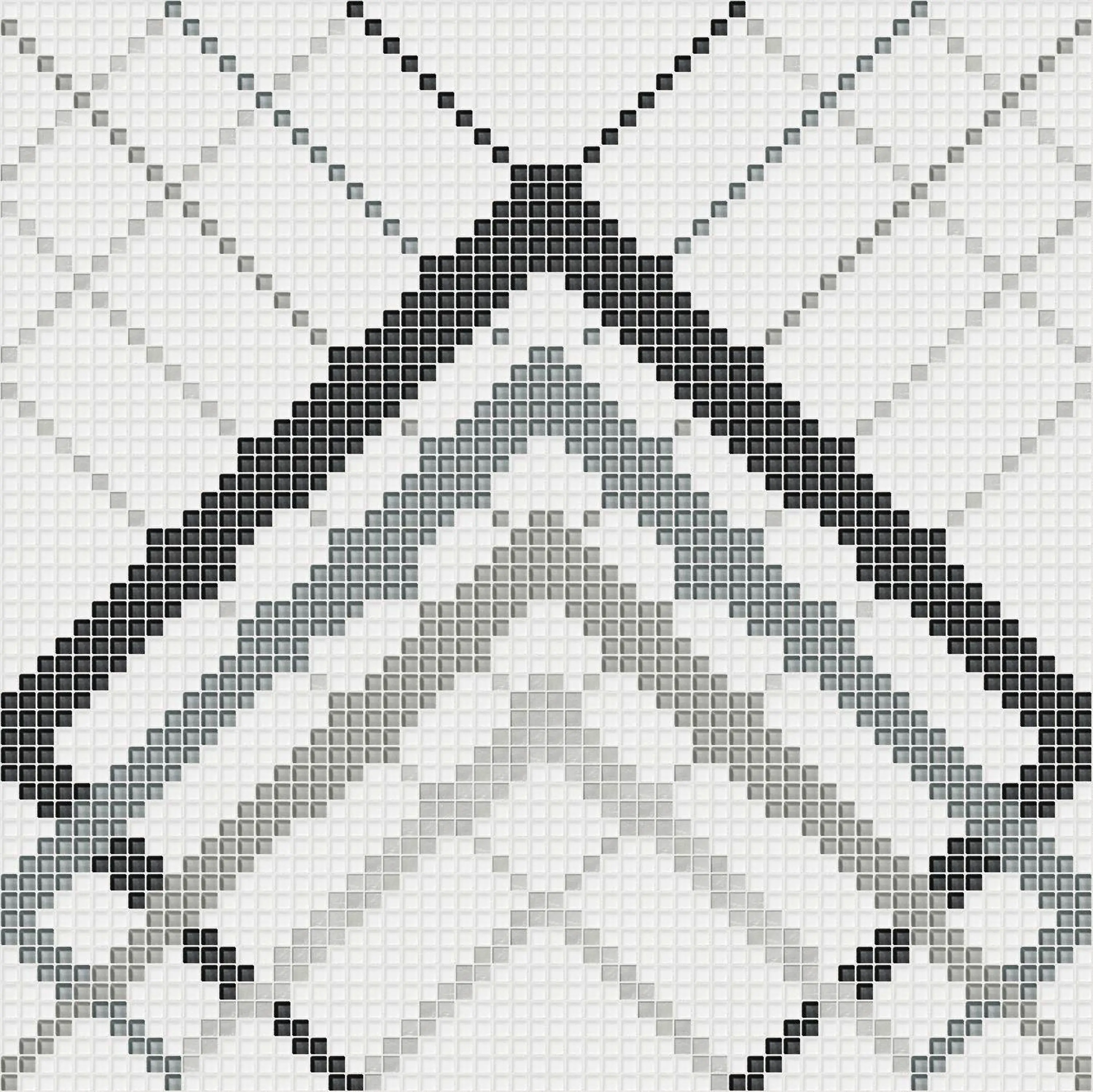 Mosaico+ - Overlap White Silver