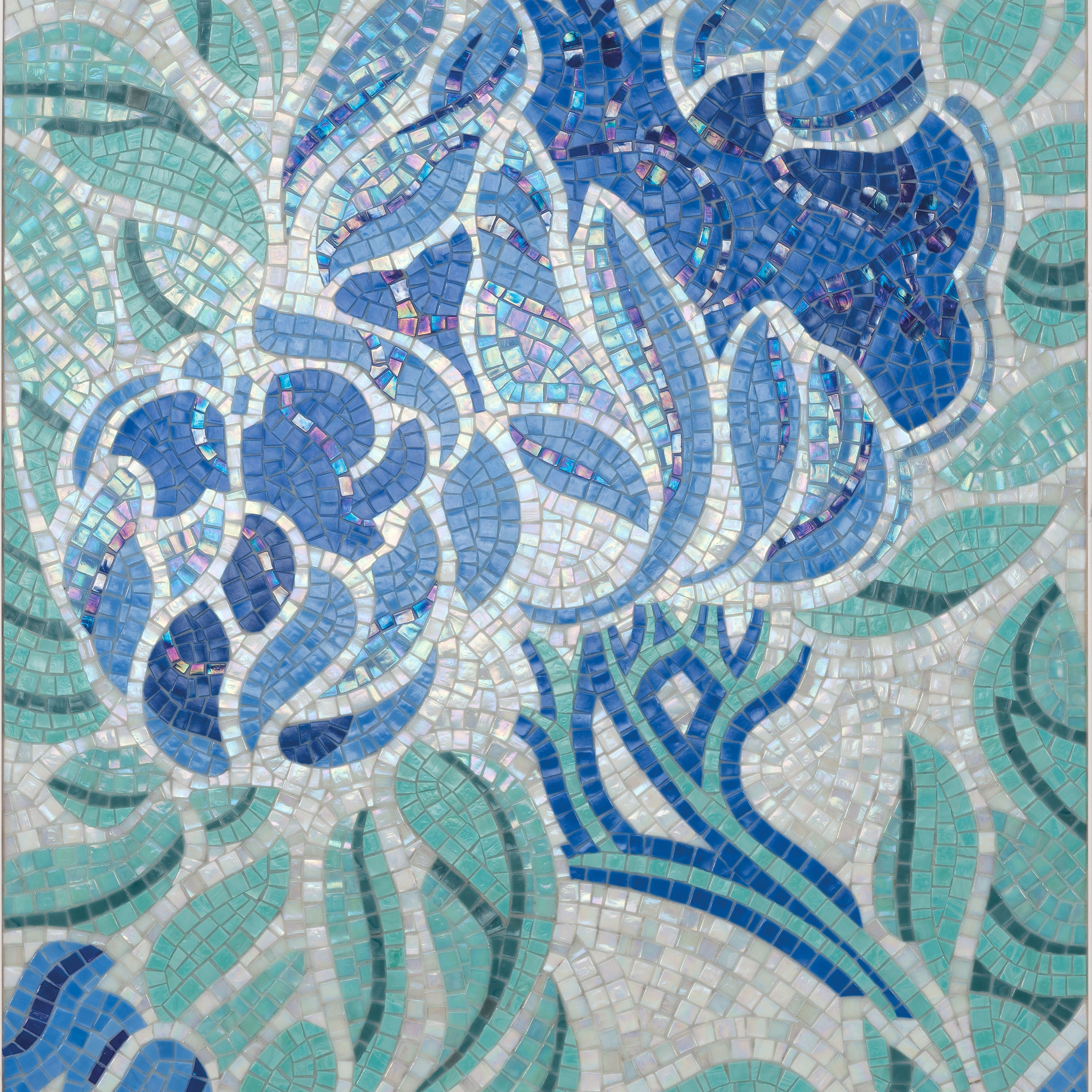 Display product Royal Waves | Fine Flower Decor 15X15 from manufacturer Mosaico+
