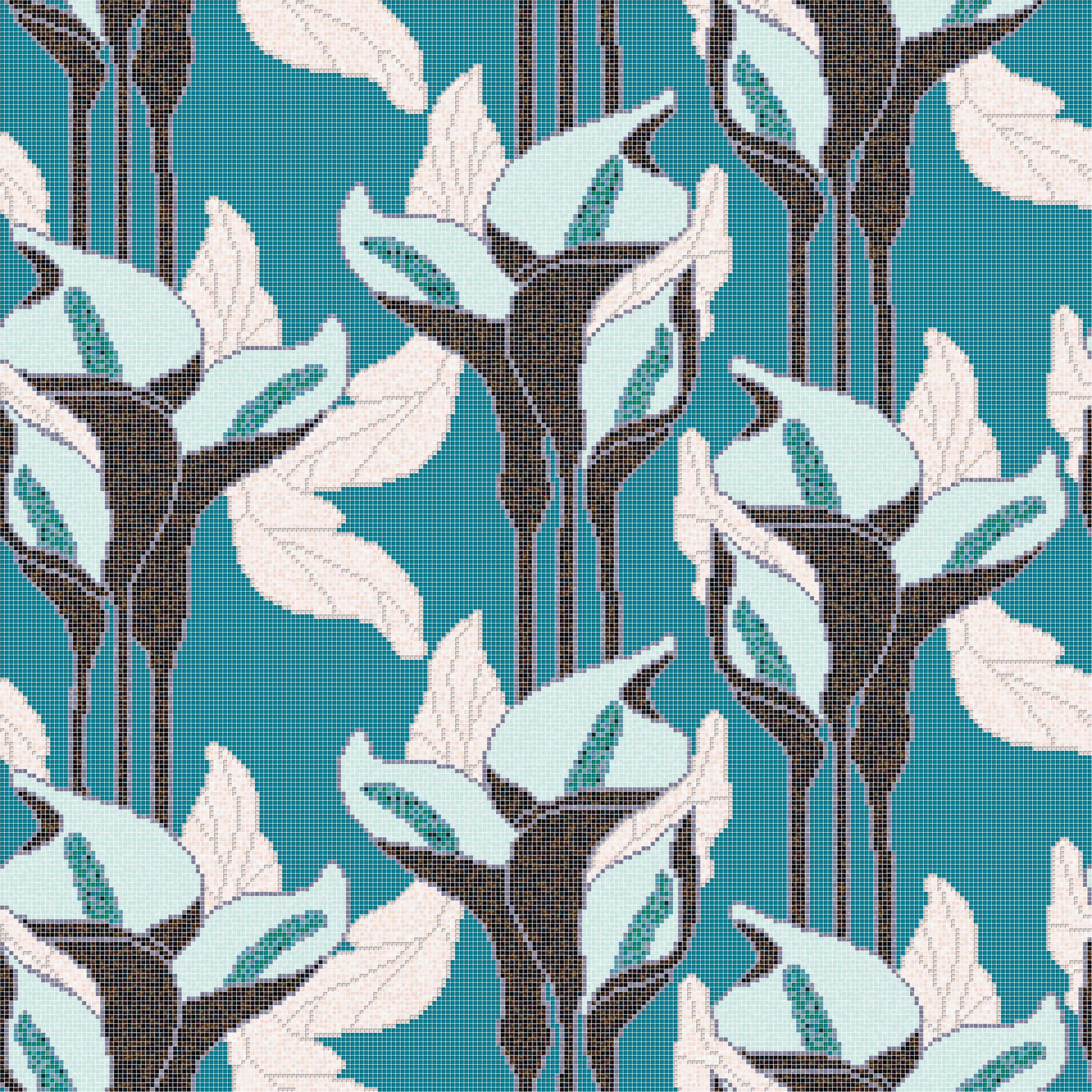 Produkt Royal Waves | Parfait Decor 10x10 des Herstellers Mosaico+ anzeigen