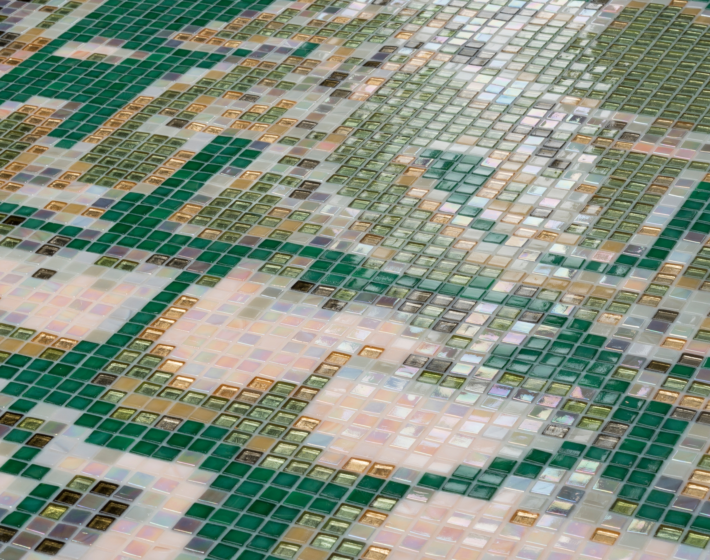 Vertoon produk Ornamental Green Twine Decor 10x10 van vervaardiger Mosaico+