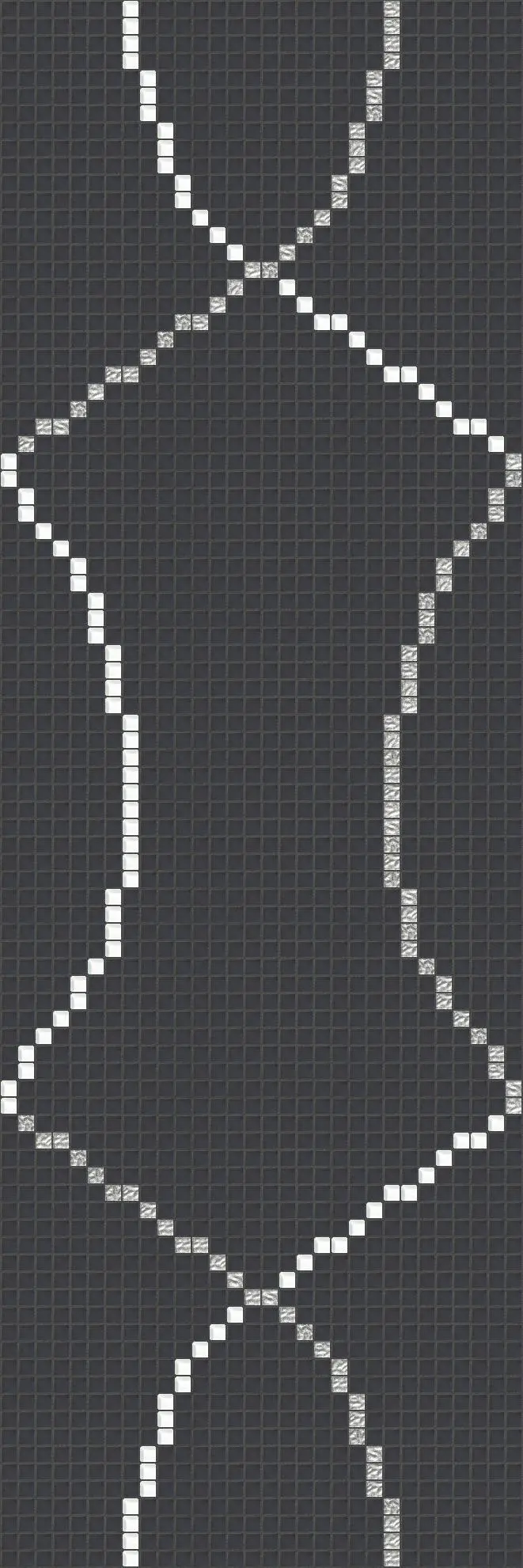 Mosaico+ - Loop Black Silver