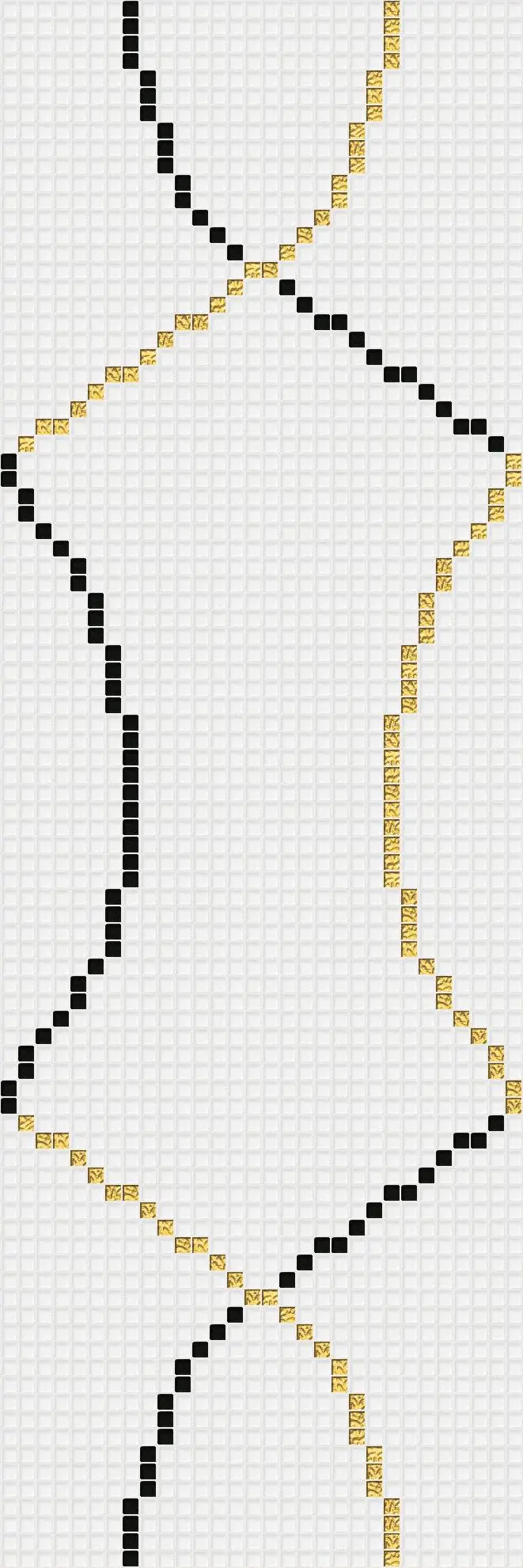 Mosaico+ - Loop White Gold