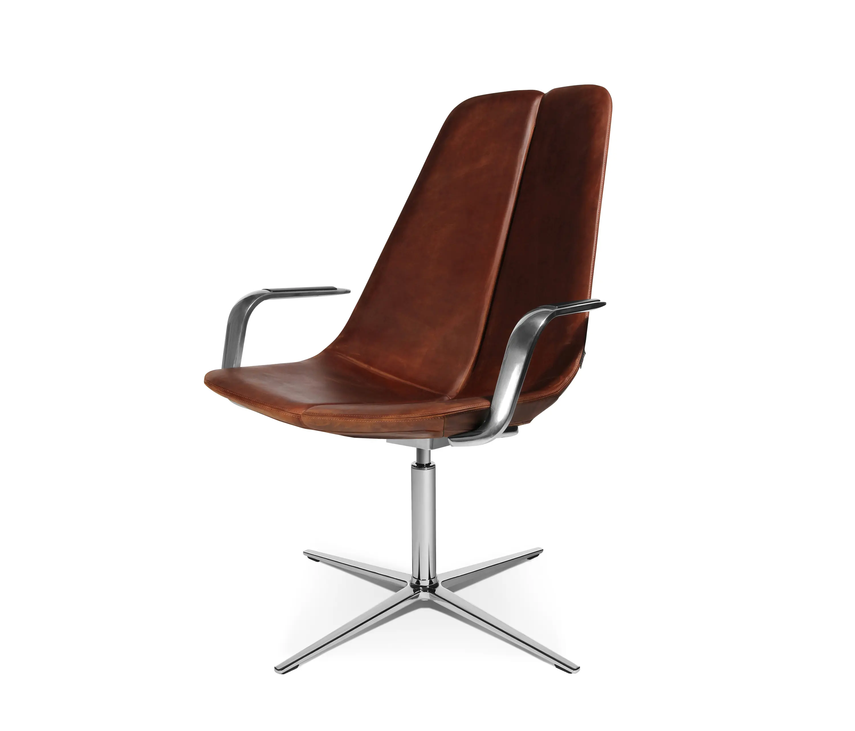 Wagner - W-Lounge Chair 2 Leather