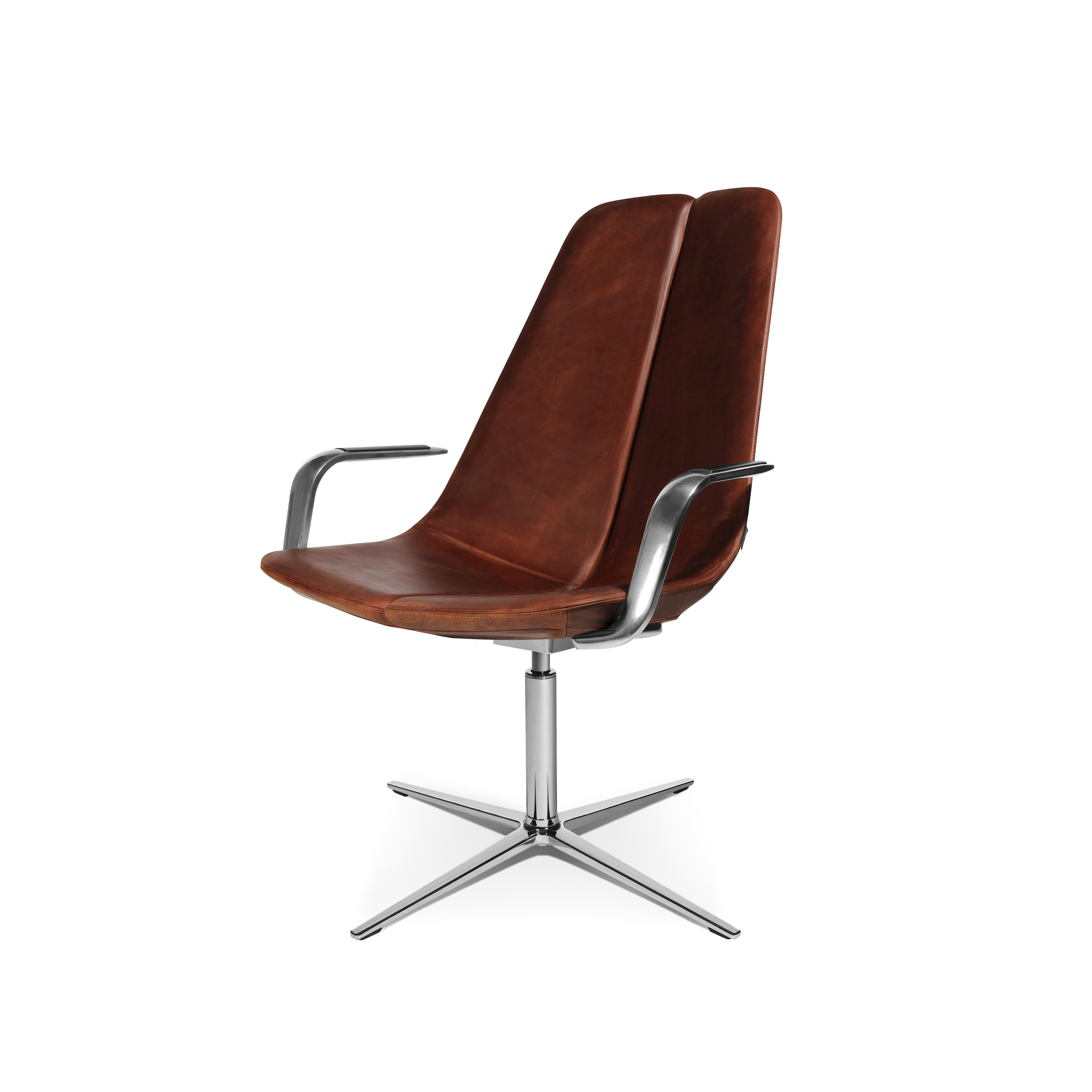 W-Lounge Chair 2 Leder