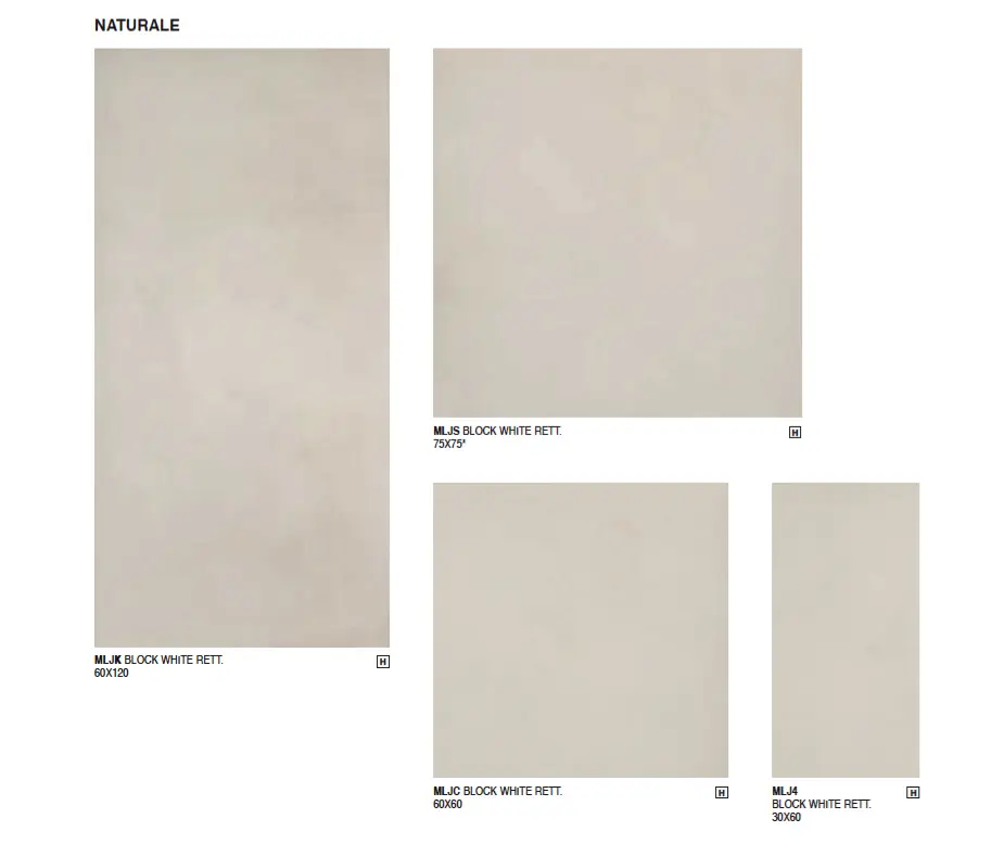 Marazzi Group - Block Naturale White