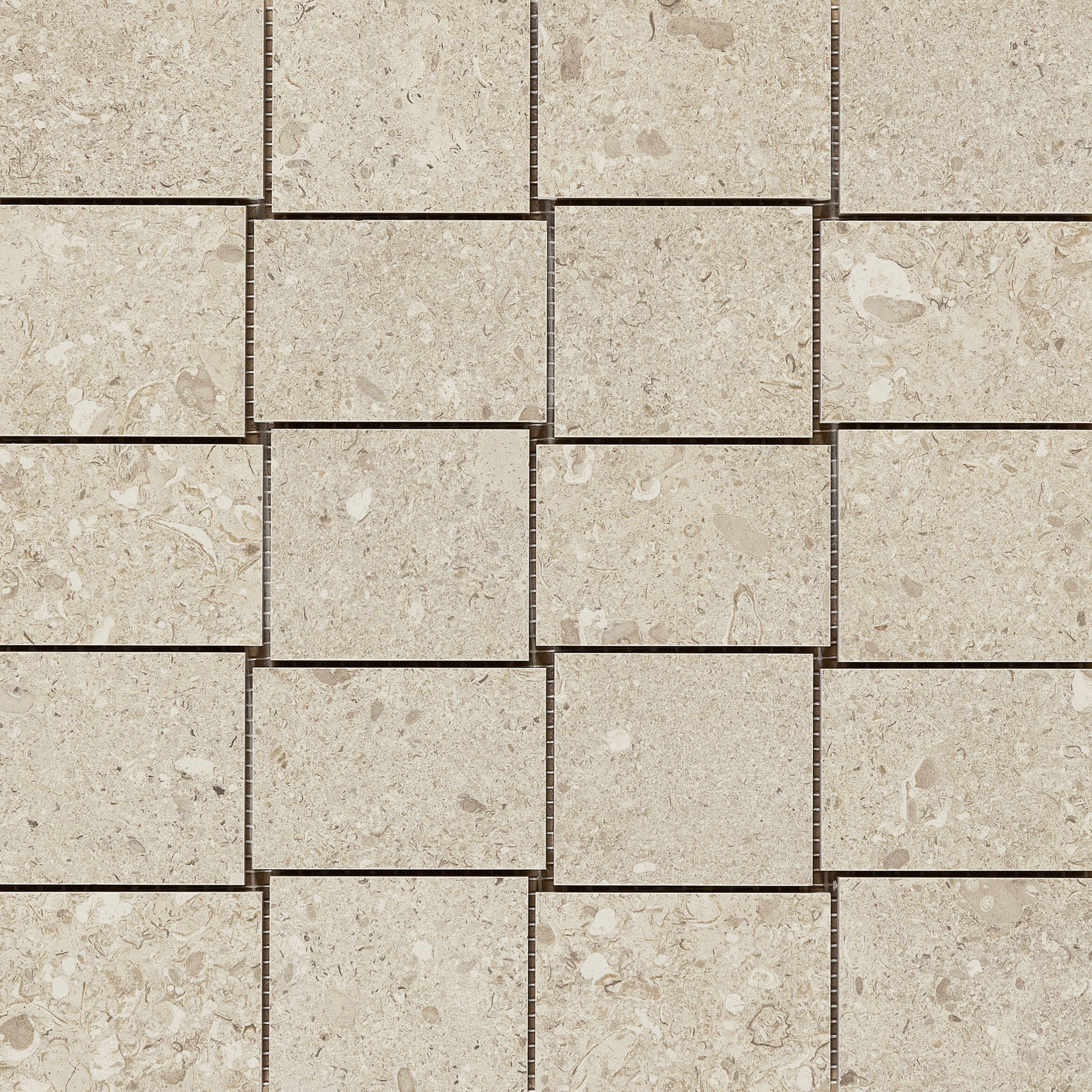Mystone Gris Fleury mosaico beige