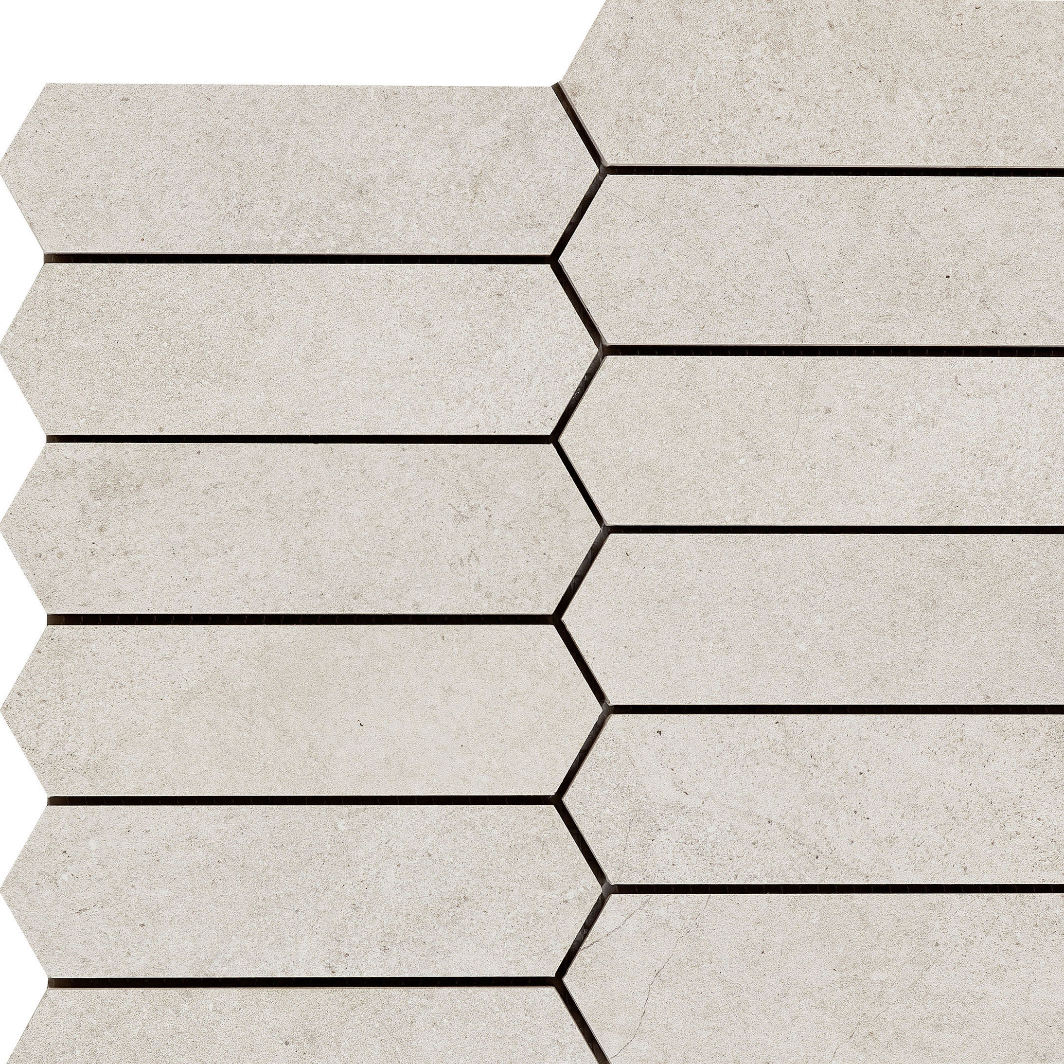 Display product Mystone Kashmir mosaico bianco from manufacturer Marazzi Group