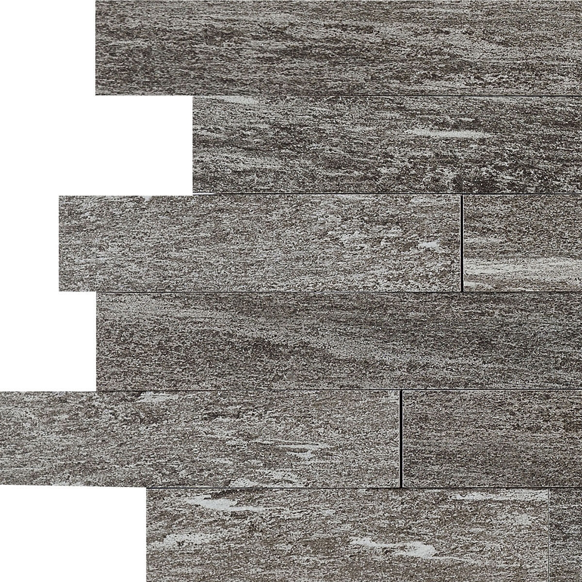 Mostra il prodotto Mystone Pietra Di Vals mosaico antracite del produttore Marazzi Group
