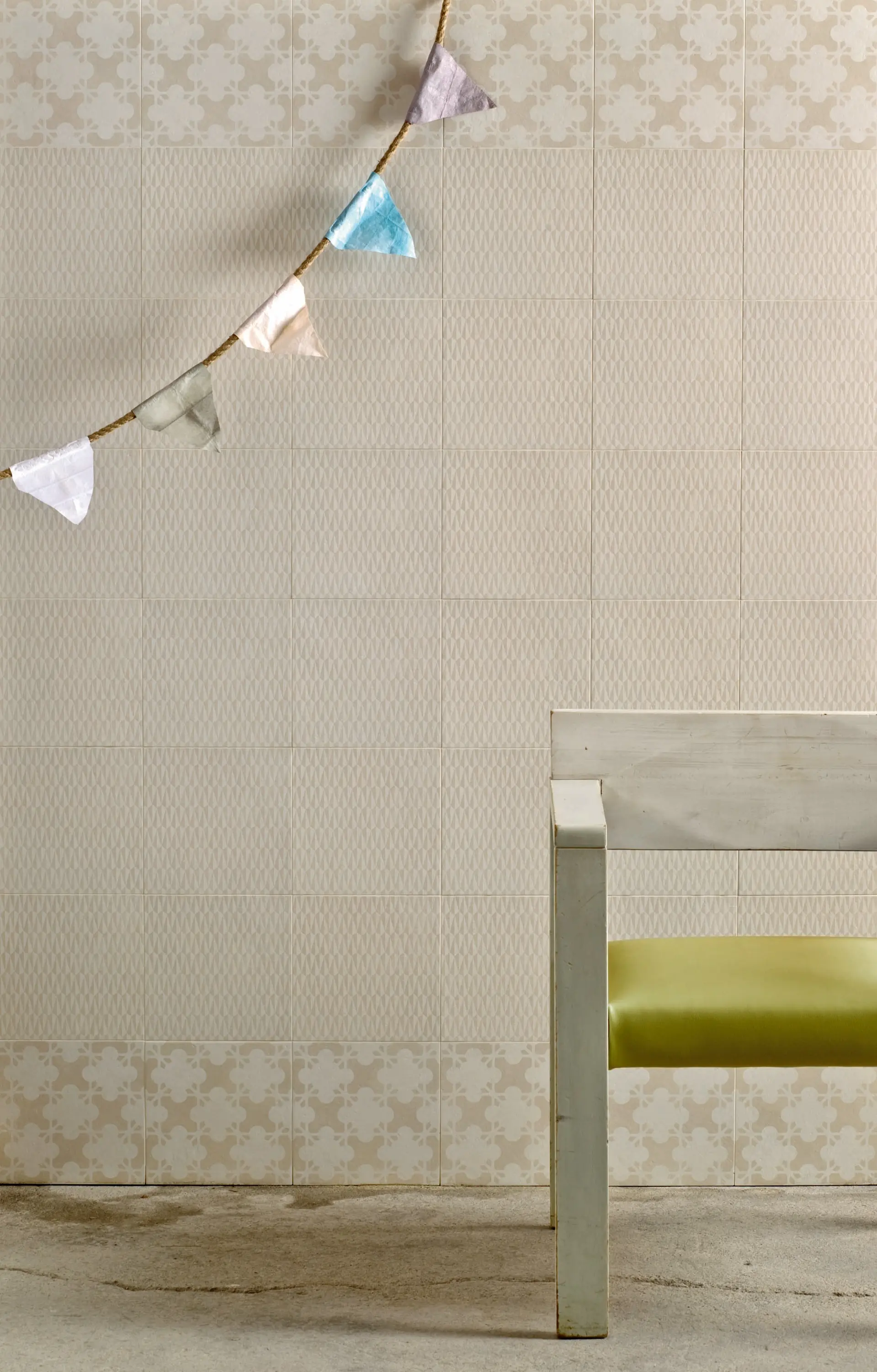 Ceramiche Mutina - Azulej trevo bianco