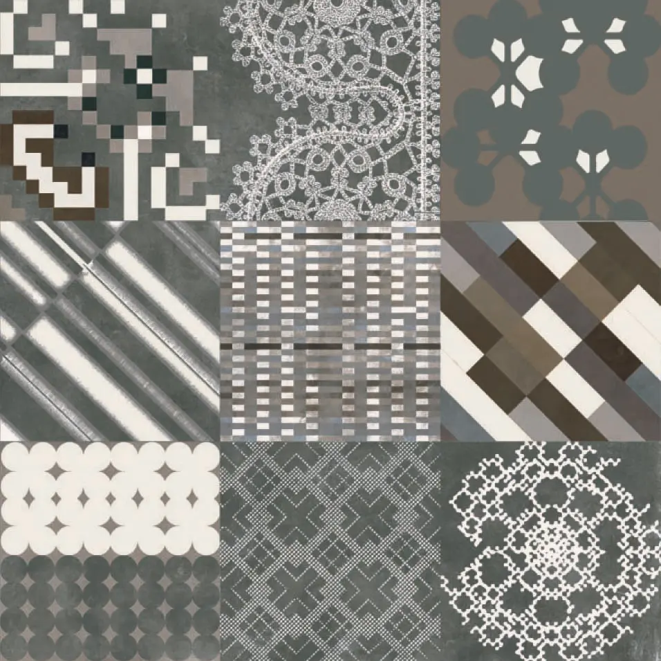 Ceramiche Mutina - Azulej combination nero