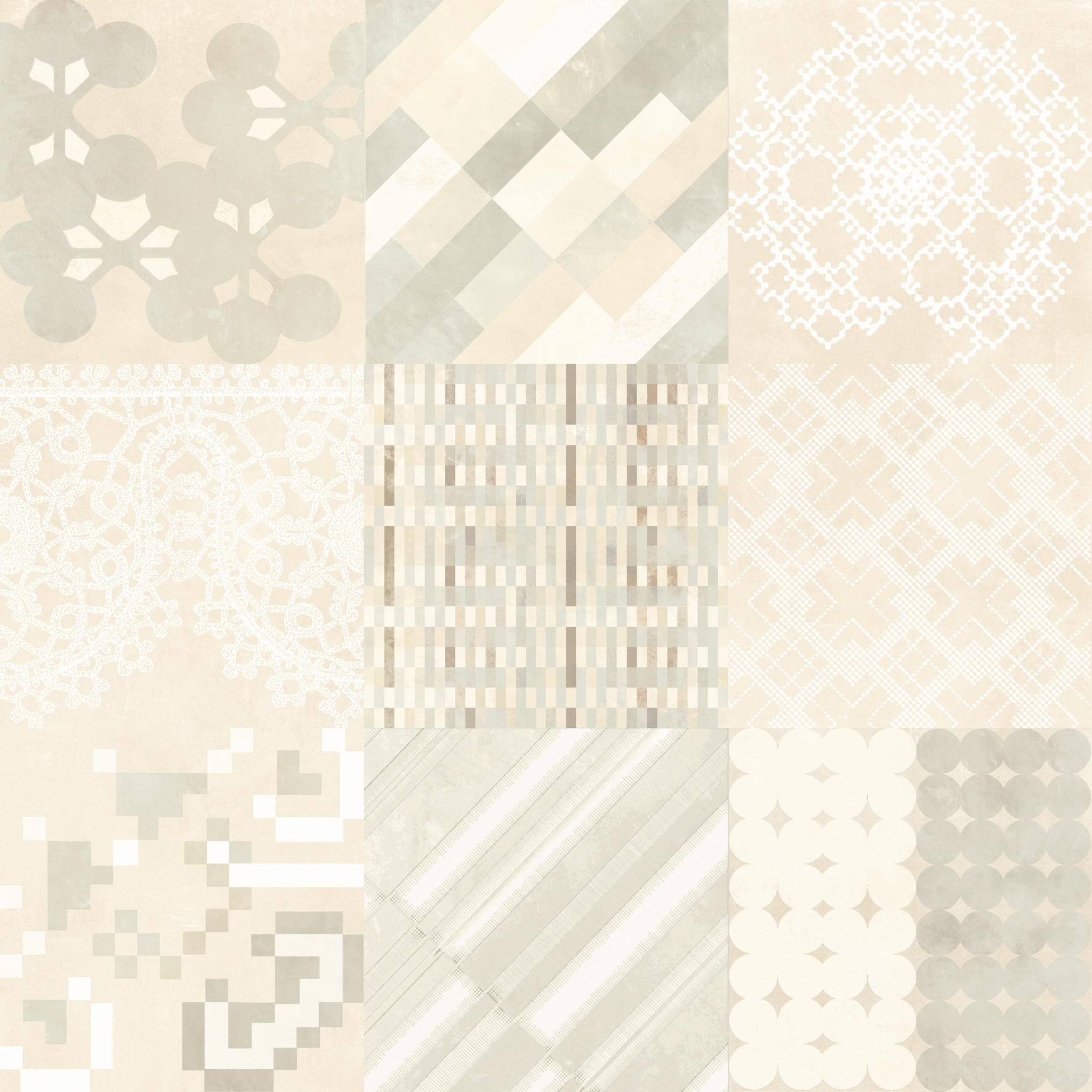 Vertoon produk Azulej combination bianco van vervaardiger Ceramiche Mutina