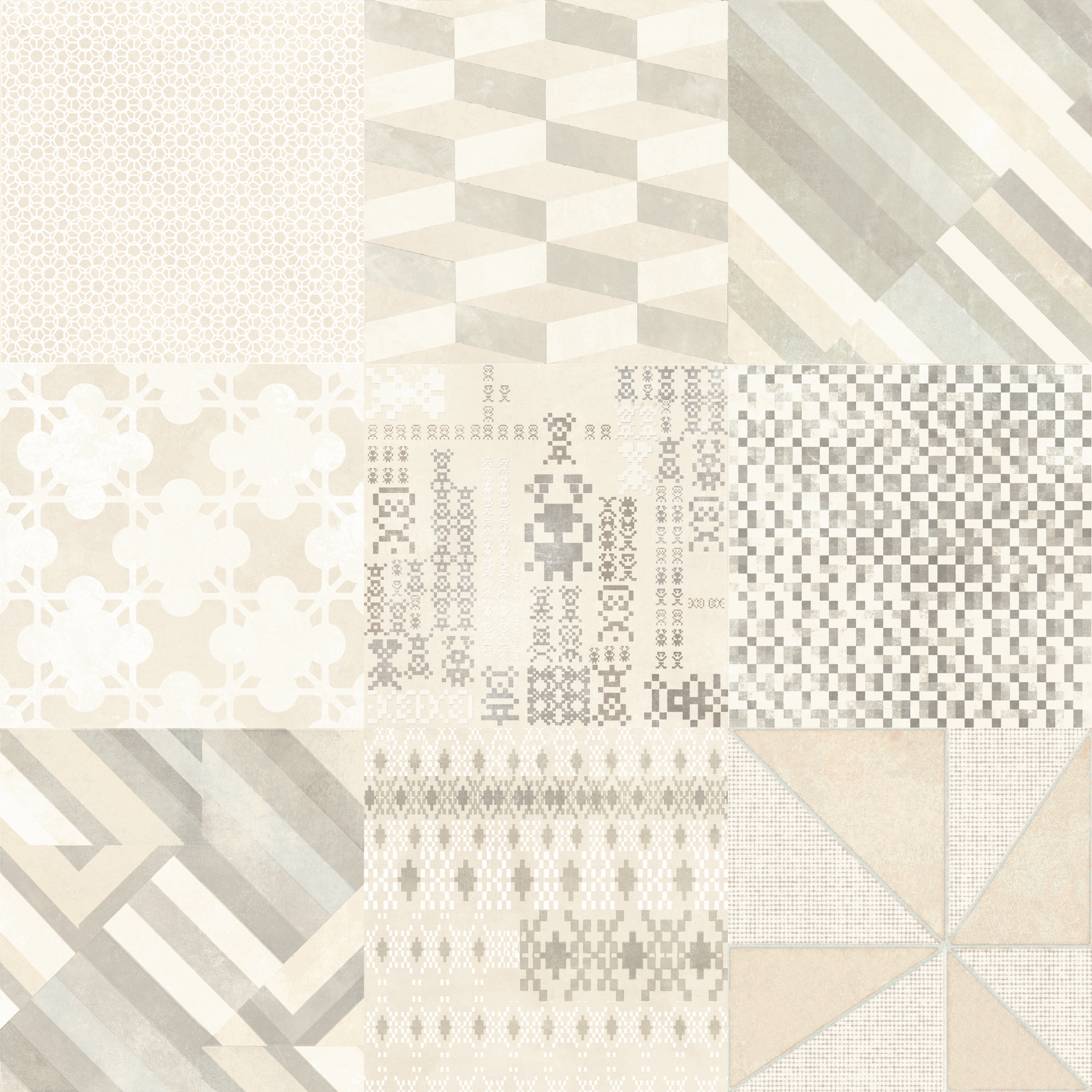 Vertoon produk Azulej combination bianco van vervaardiger Ceramiche Mutina