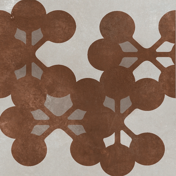 Vertoon produk Azulej flores grigio van vervaardiger Ceramiche Mutina