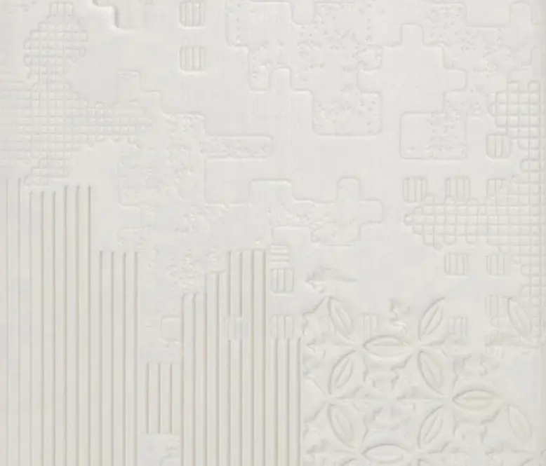 Ceramiche Mutina - Bas-Relief patchwork bianco