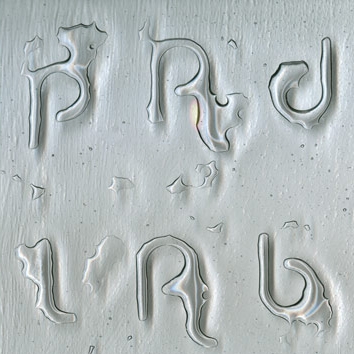 Mostrar el producto Bubble Glass Text Pattern del fabricante padlab