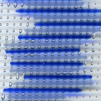 Display product Bubble Glass Blue Wave from manufacturer padlab