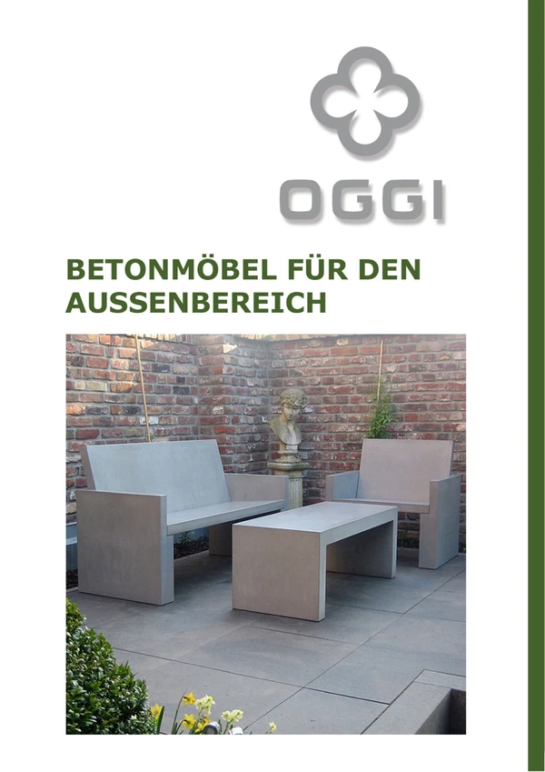 Preview image for the file OGGI Beton - Betonmöbel I Außenbereich
