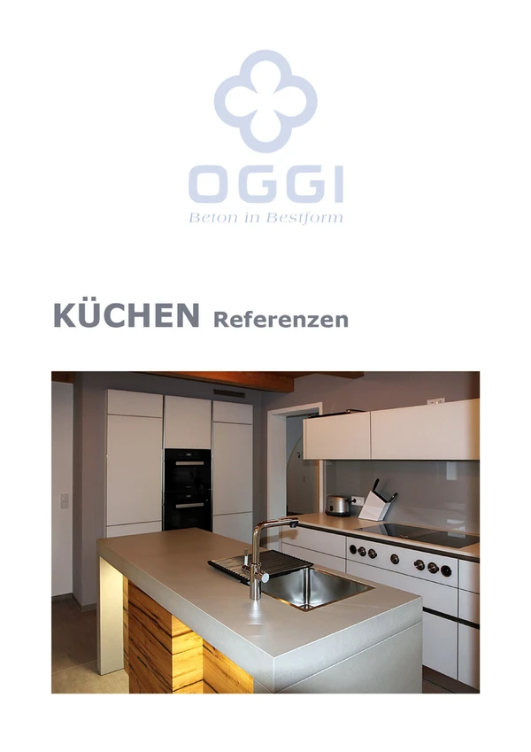 Preview image for the file OGGI Beton - Küche I Referenzen