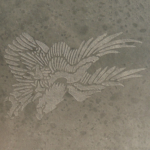 Display product ornamental concrete etched from manufacturer OGGI Beton