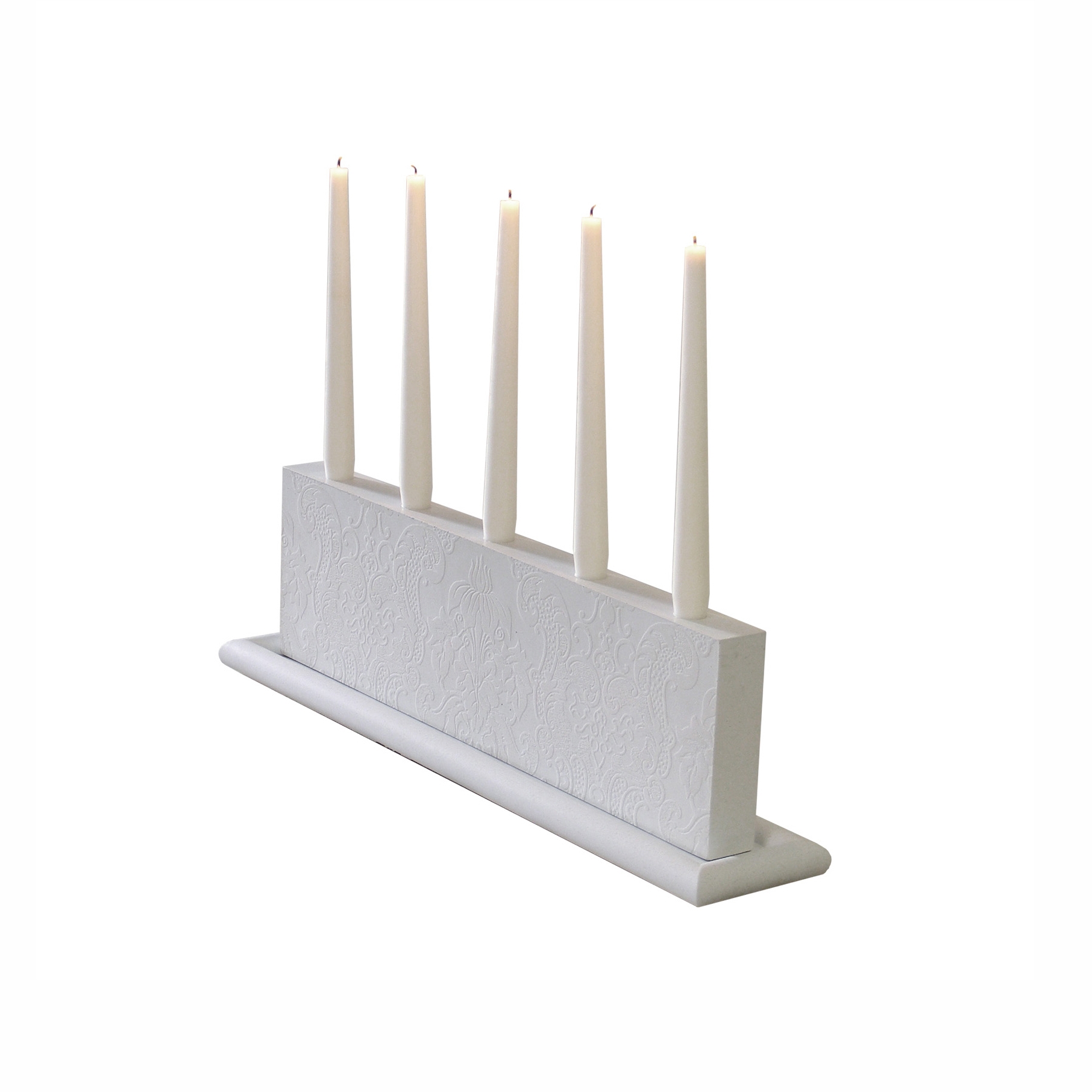 Afficher le produit Mr. White Candle holder du fabricant OGGI Beton