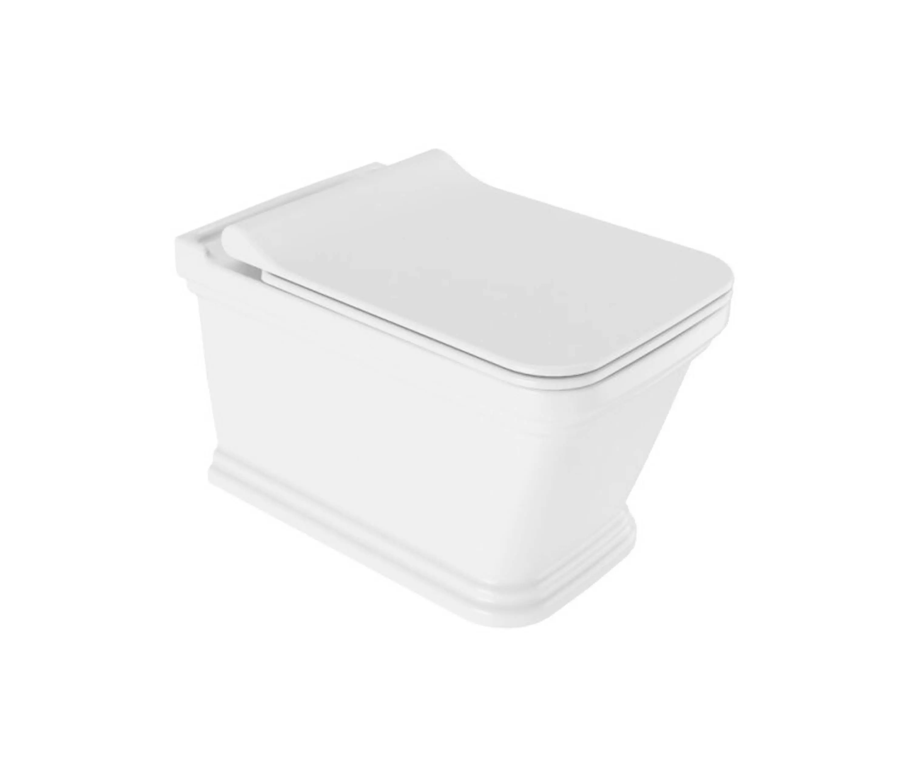 Kaleseramik - Petra Smart Rimless Wallhung WC Without Bidet Function + Ultra Slim Smart Cover