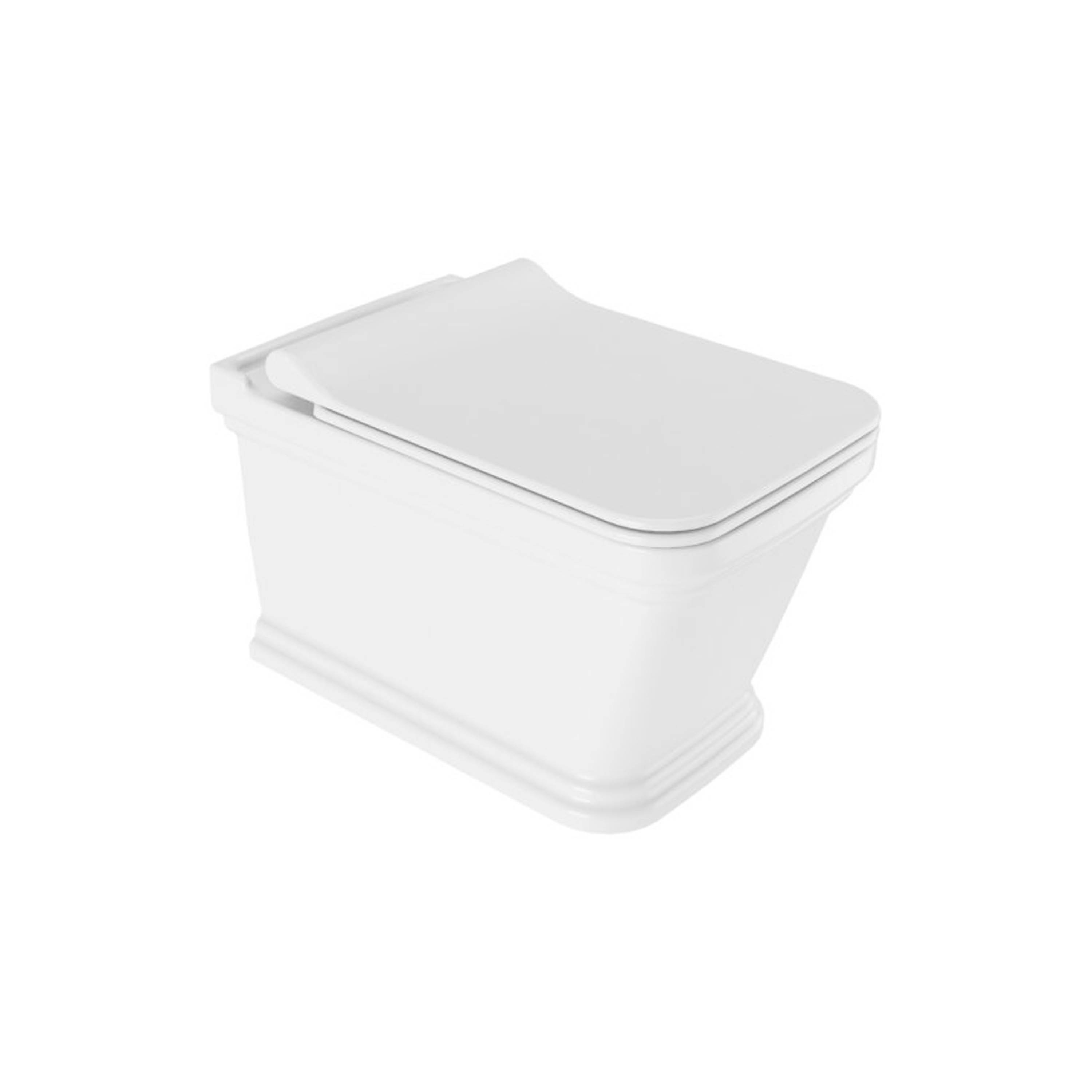 Mostra il prodotto Petra Smart Rimless Wallhung WC Without Bidet Function + Ultra Slim Smart Cover del produttore Kaleseramik