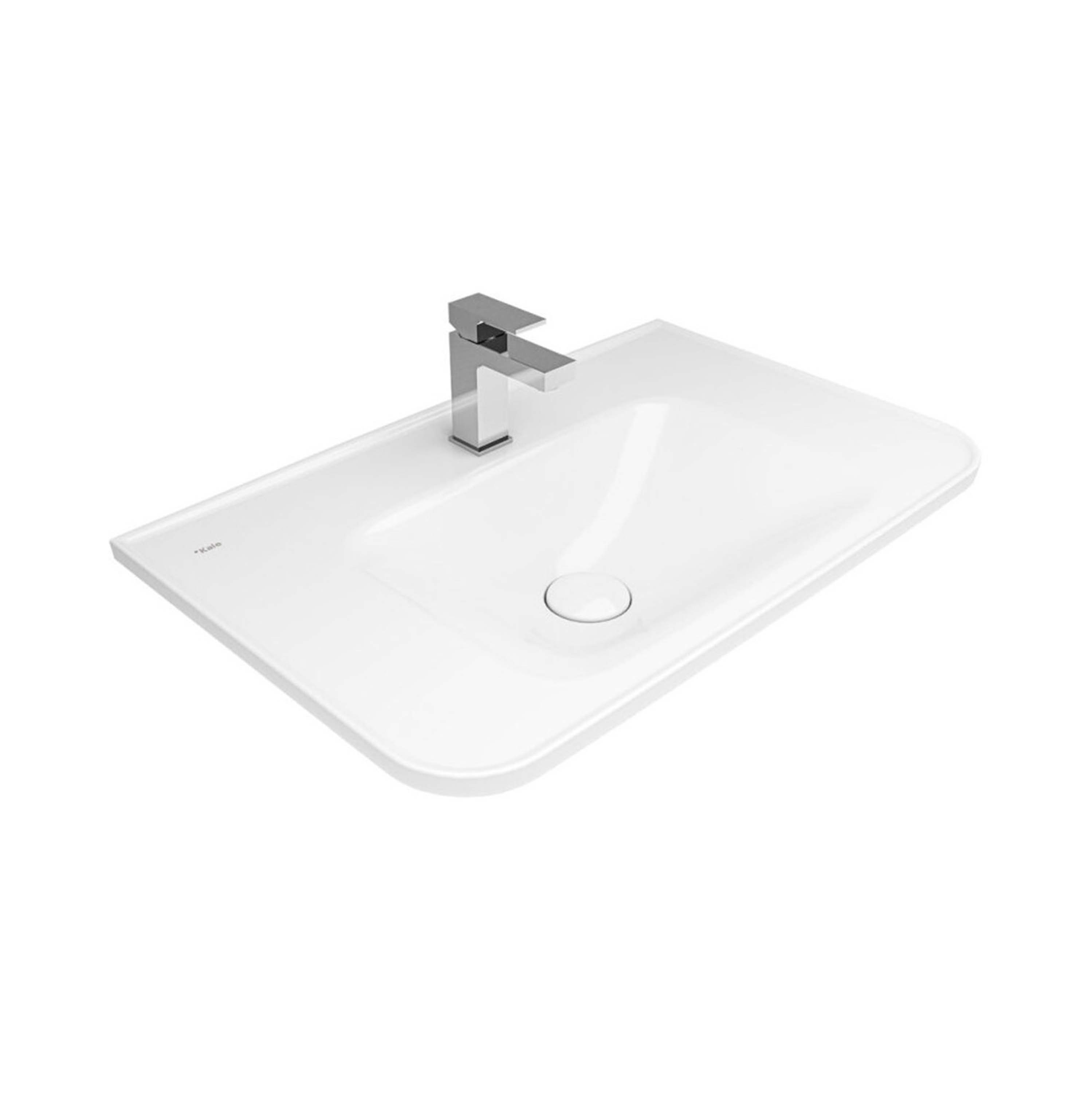 Afficher le produit Fold Pro Shelf Washbasin 80X50 du fabricant Kaleseramik